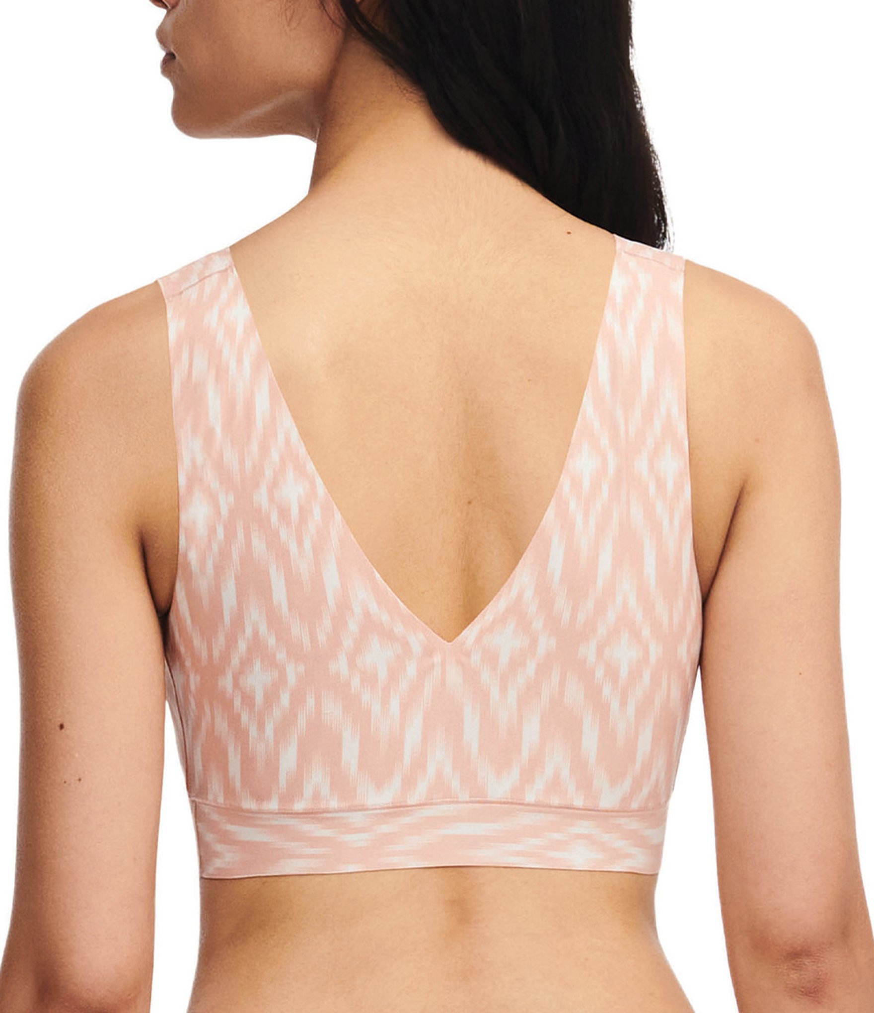 Chantelle Soft Stretch Wireless Ikat Print Padded Bra