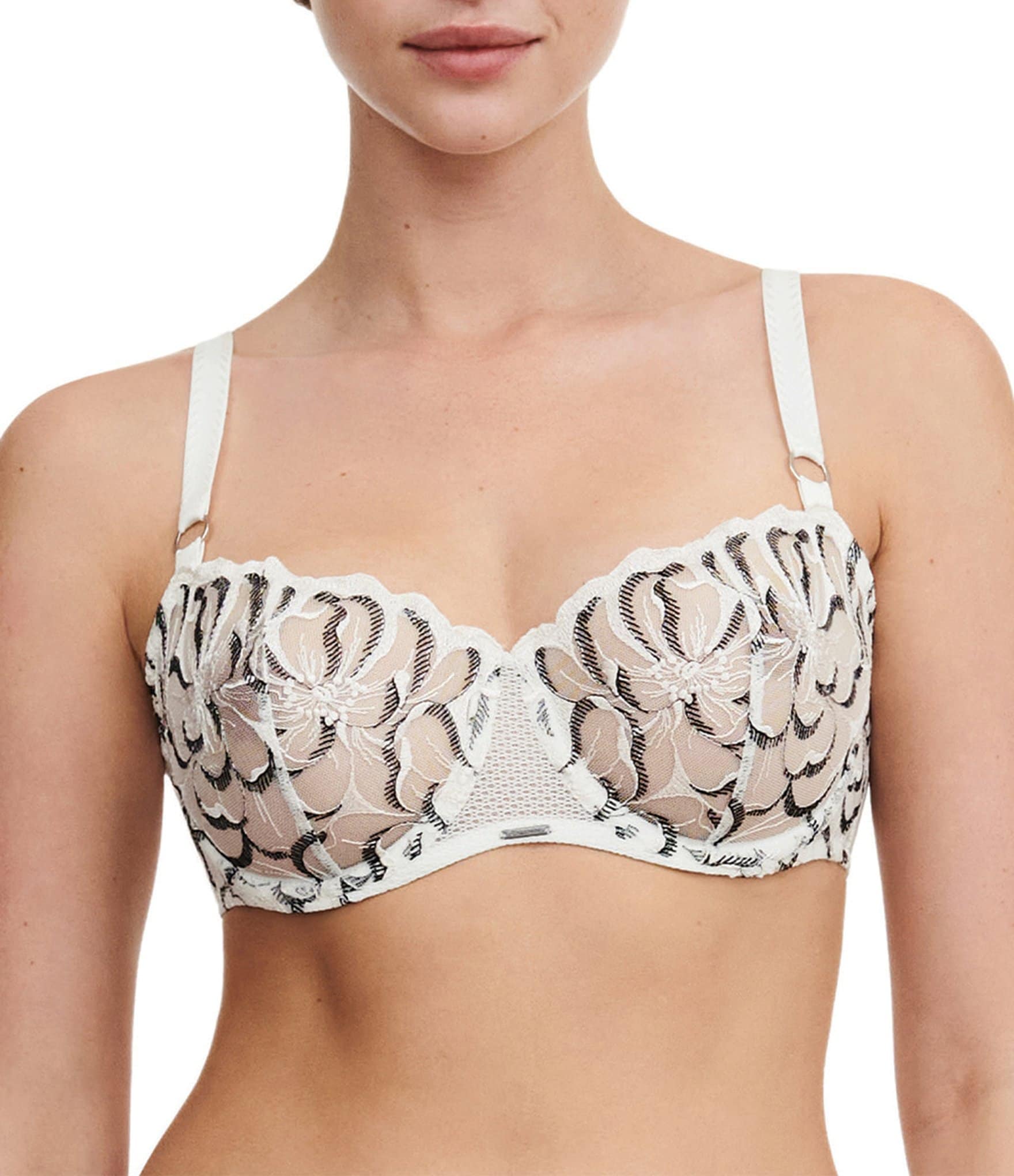 Chantelle Underwire Demi Fleur Adjustable Bra