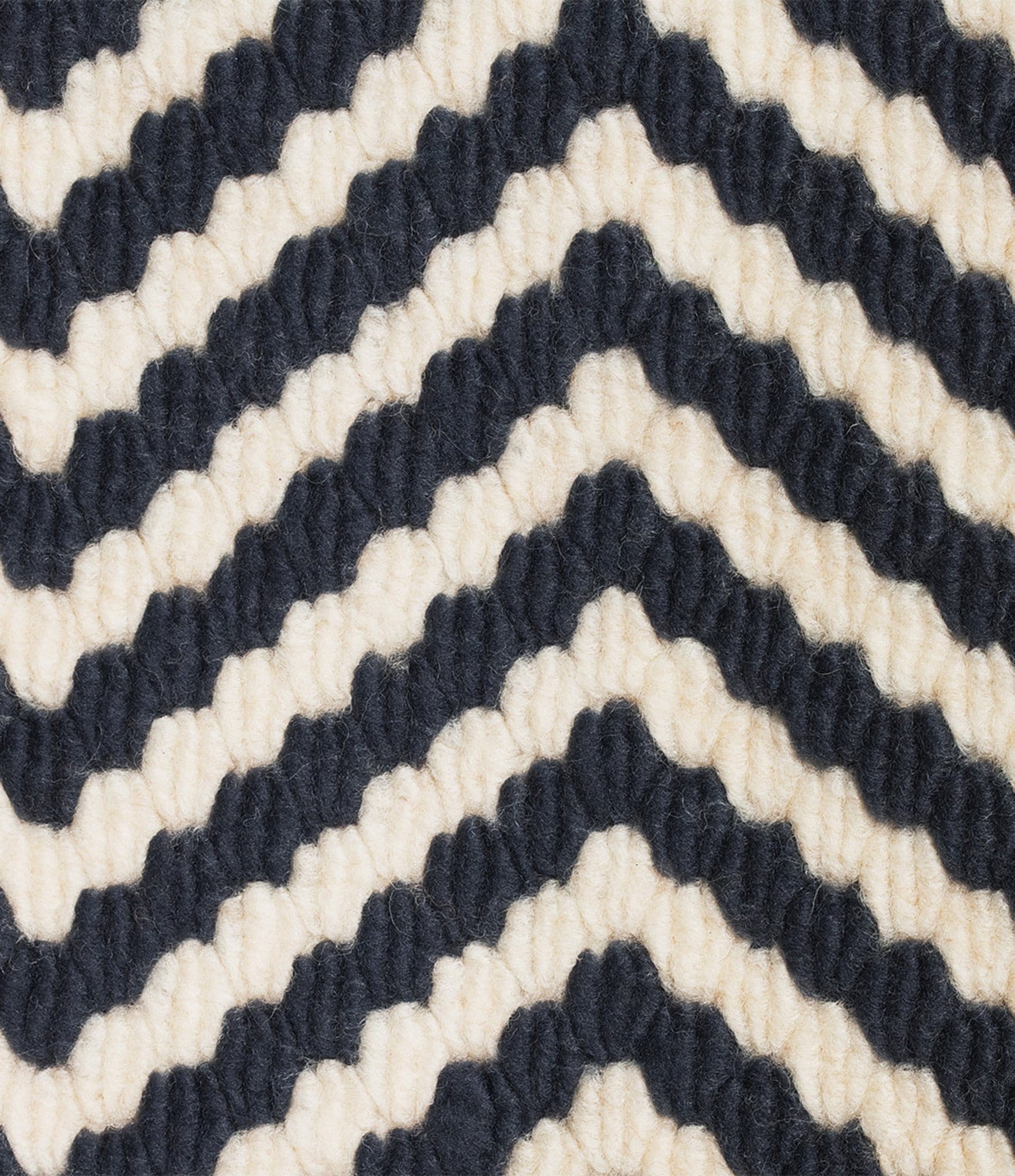 Charlie B. Boucle Chevron Collared Long Sleeve Sherpa Trim Jacket