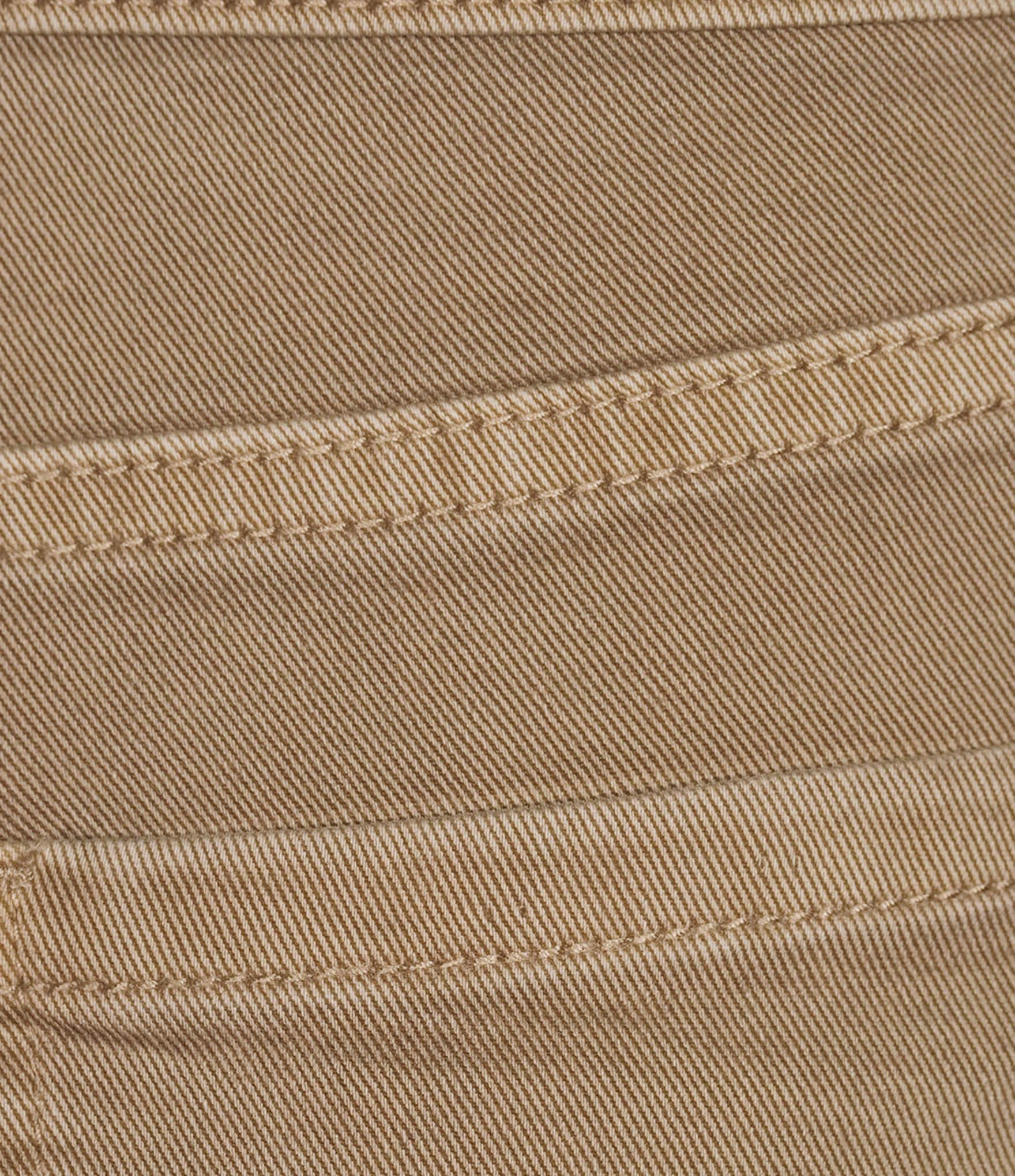 Charlie B. Stretch Twill Mid Rise Wide Leg Ankle Pants