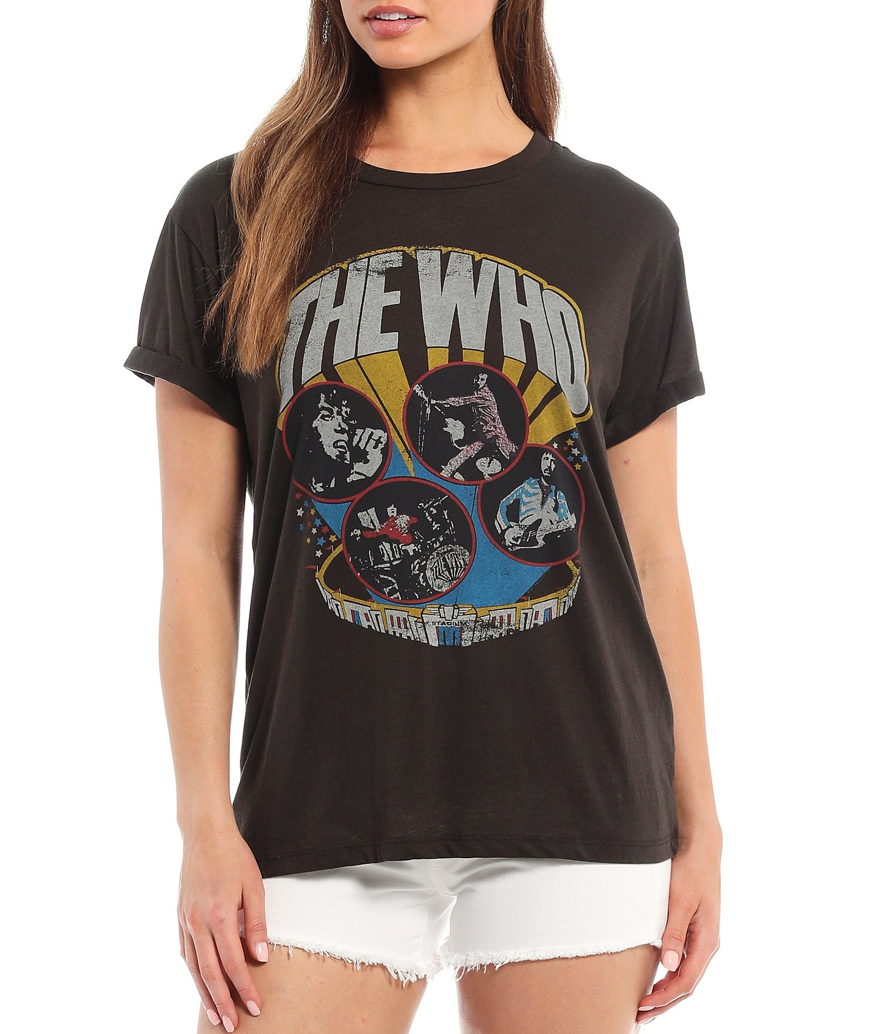 Chaser The Who Crew Neck Short Roll 