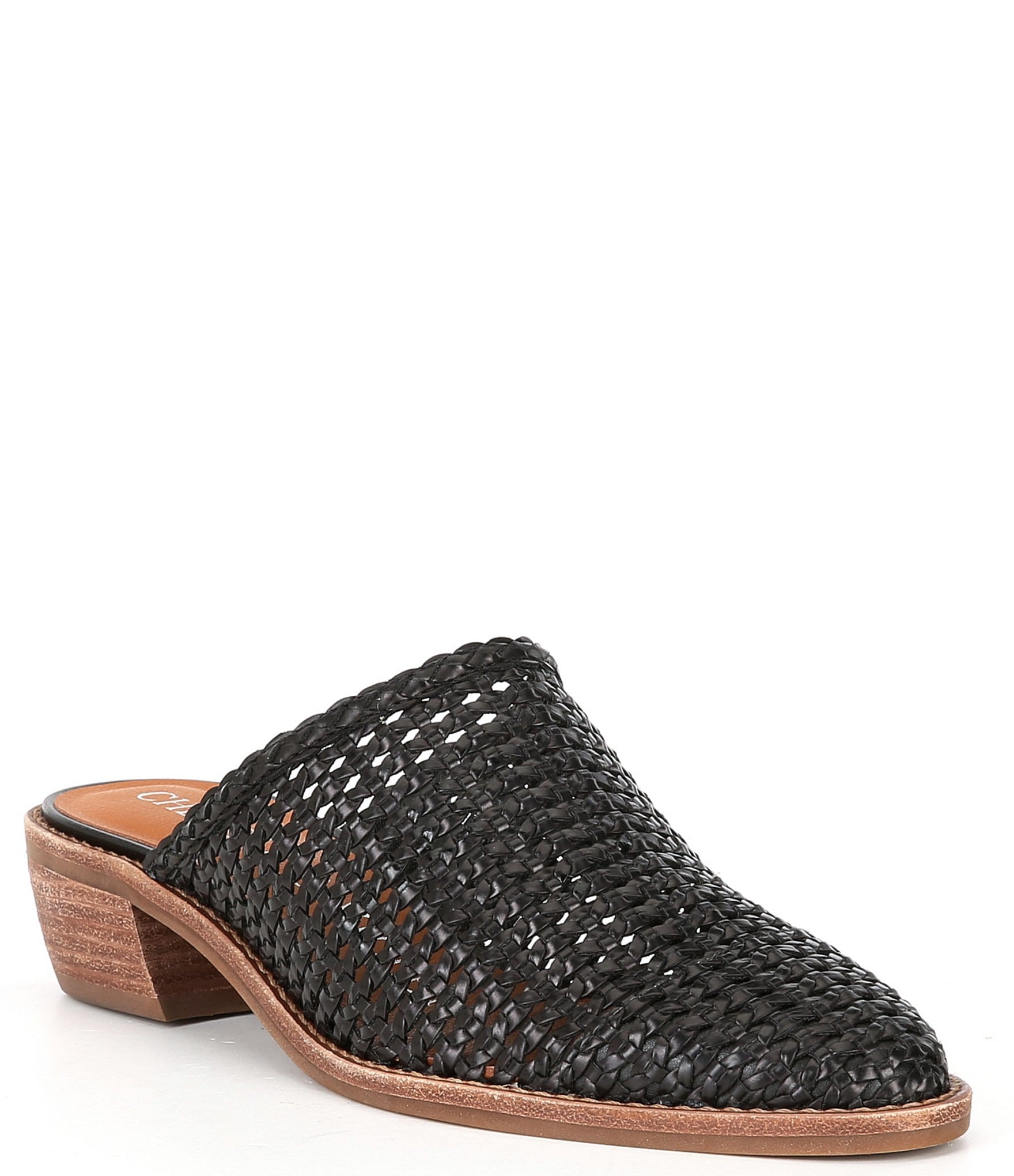 Dolce vita crasy woven sales mules