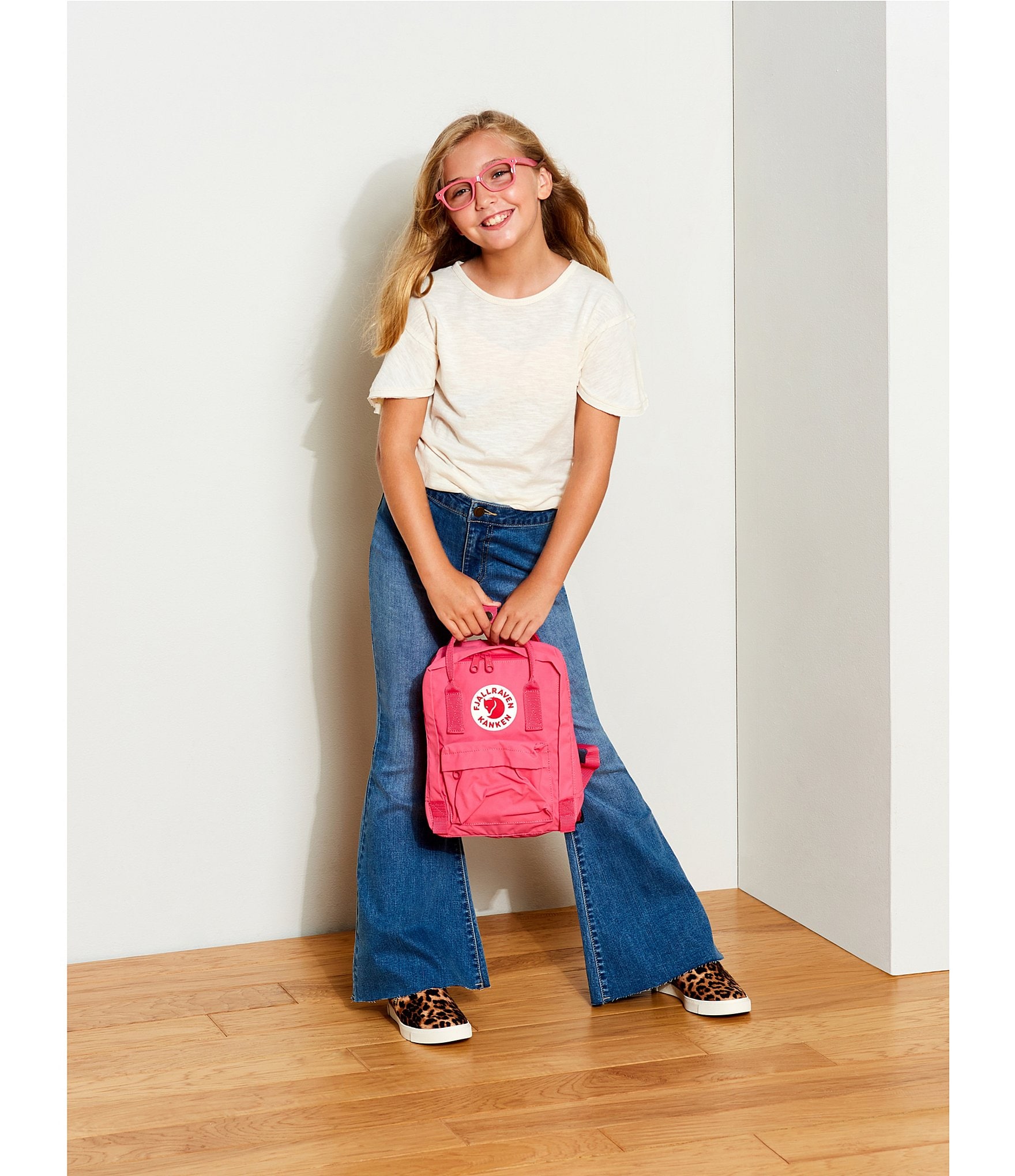 Chelsea & Violet Girls Big Girls 7-16 Denim Exaggerated Flare Jeans