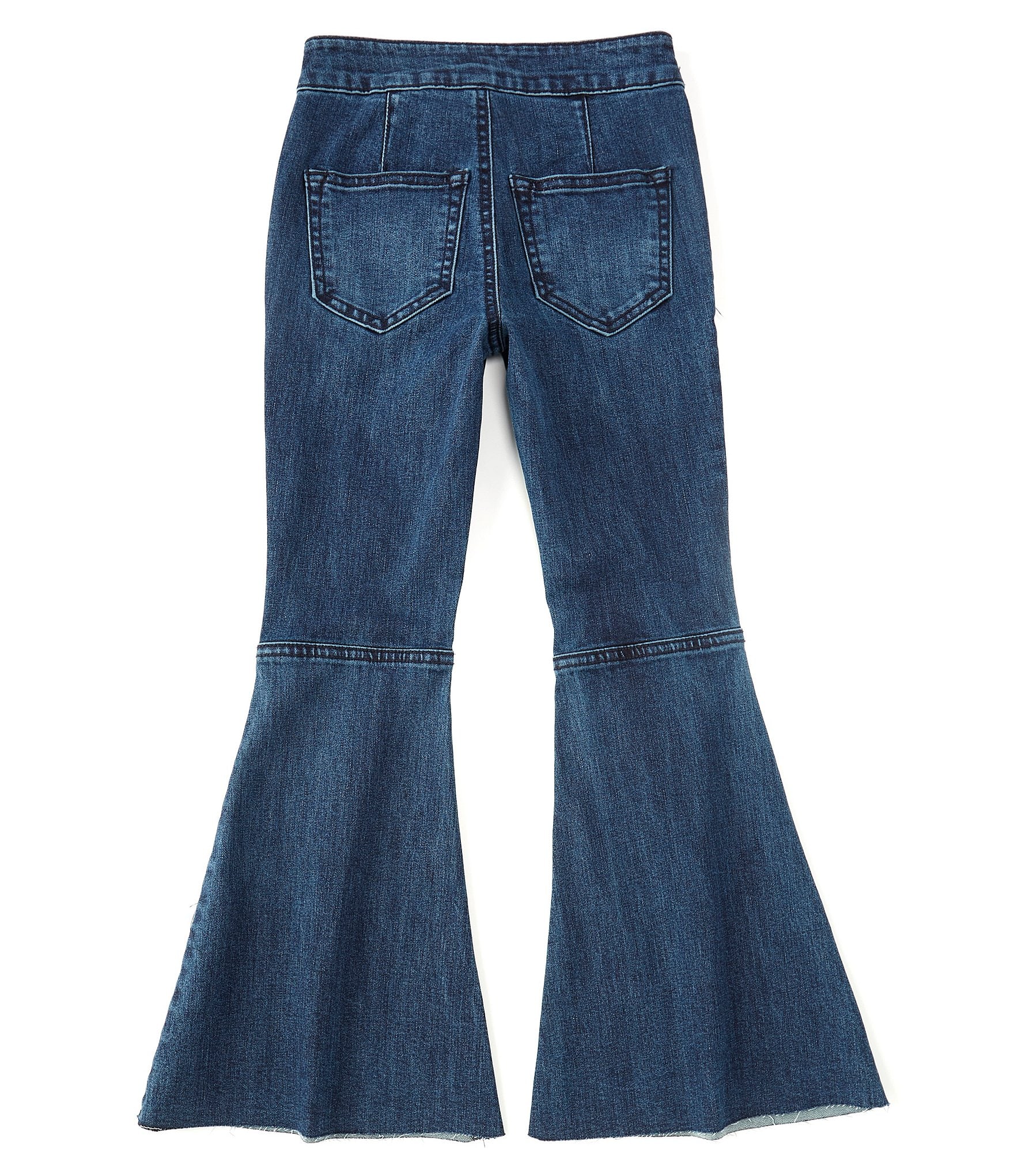 Chelsea & Violet Girls Big Girls 7-16 Denim Exaggerated Flare Jeans