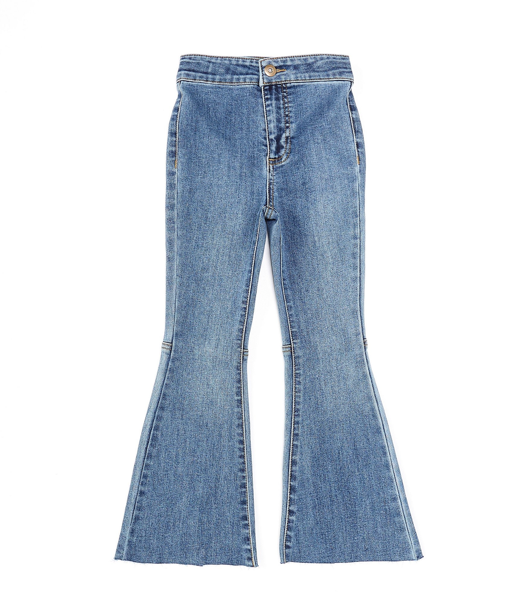 Chelsea & Violet Little Girls 2T-6X Denim Exaggerated Flare Jeans ...