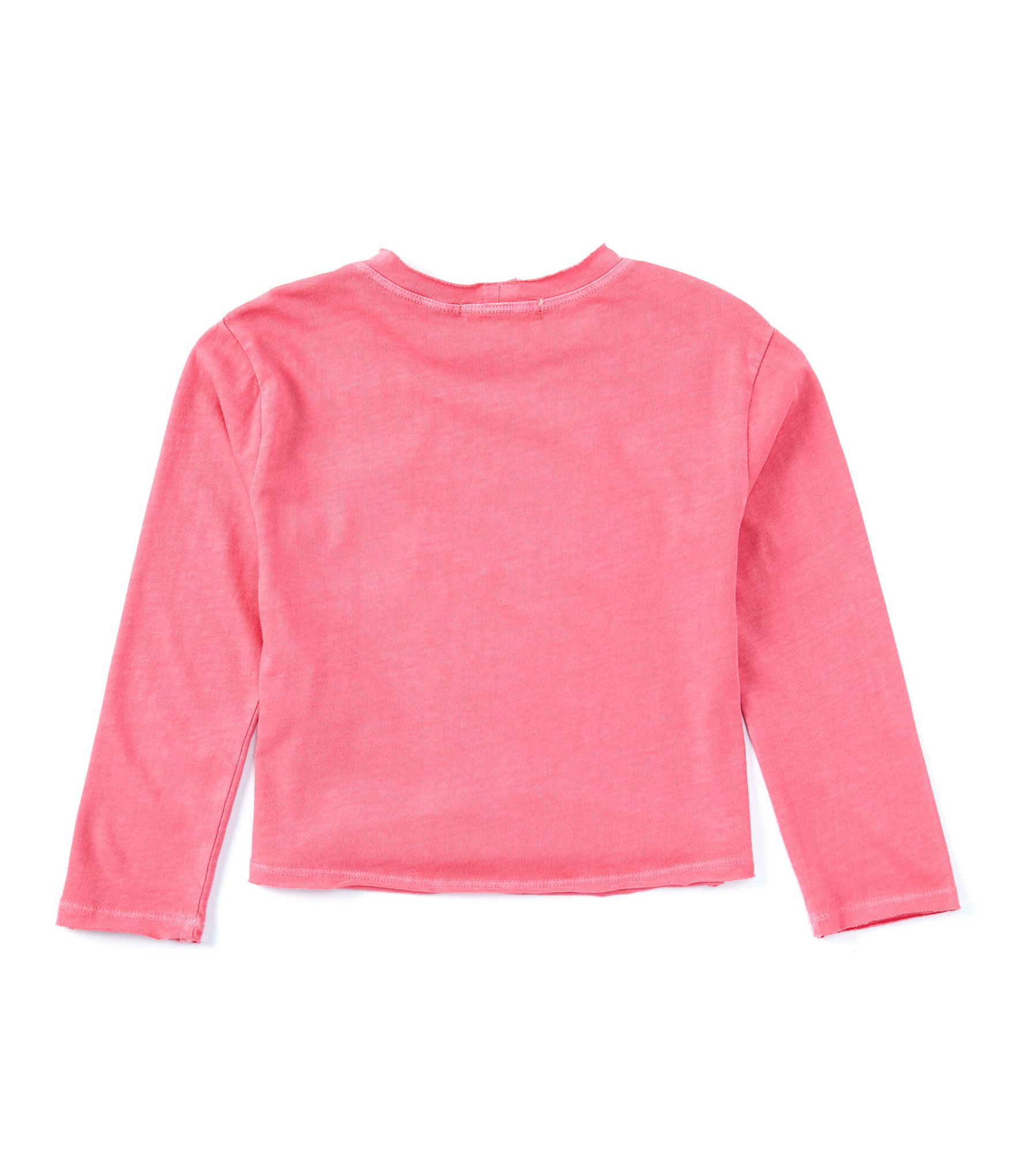 Chelsea & Violet Little Girls 2T-6X Long Sleeve Pocket T-Shirt