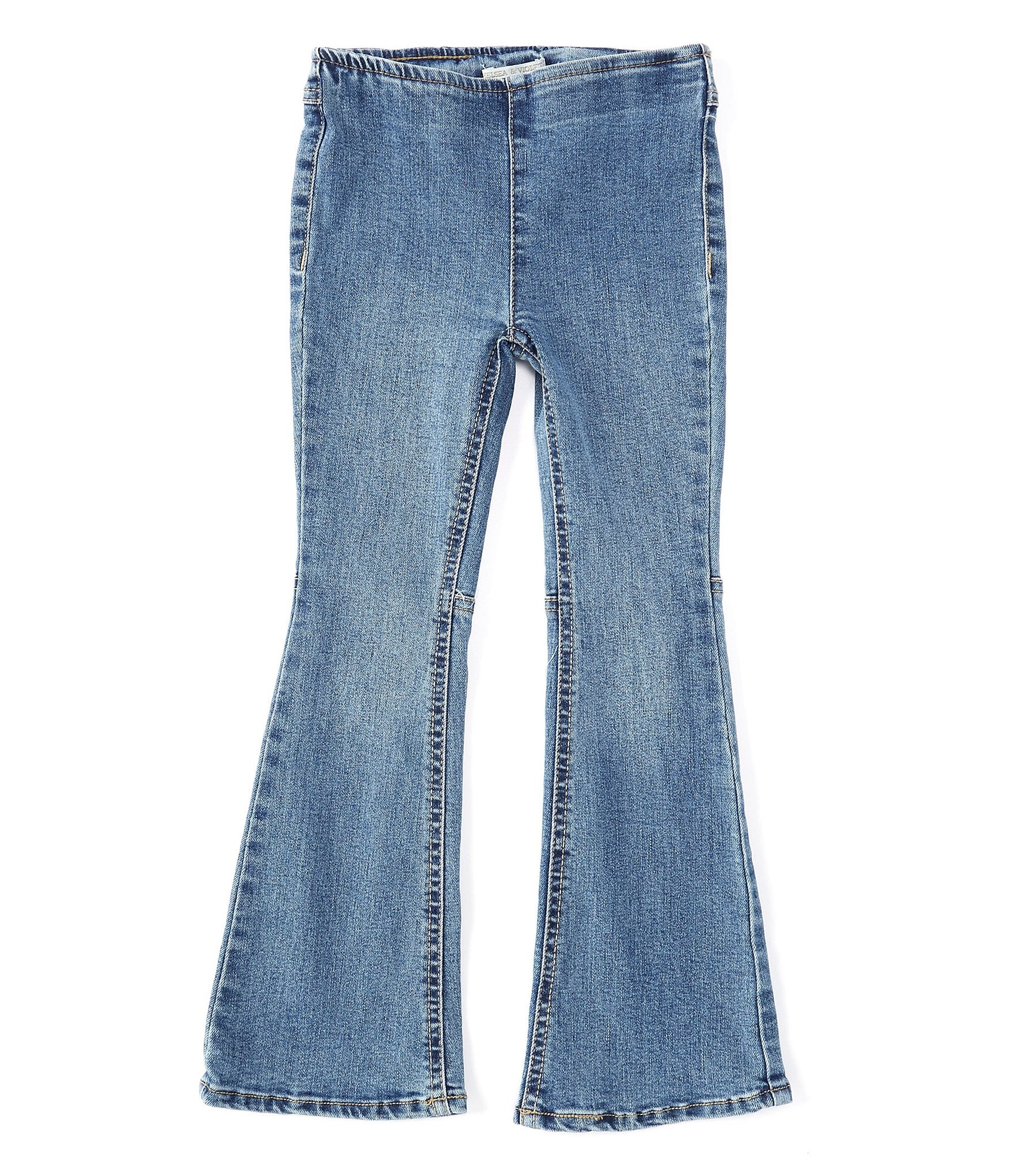 Mid Waist Multi Pocket Girls Cargo Denim Pants – Paris Girls Collection