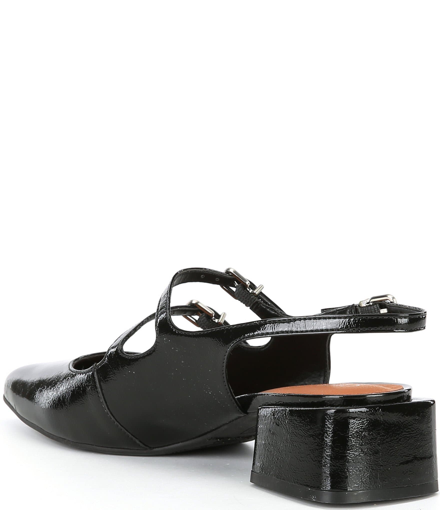 Chelsea & Violet Ruthie Patent Slingback Mary Janes