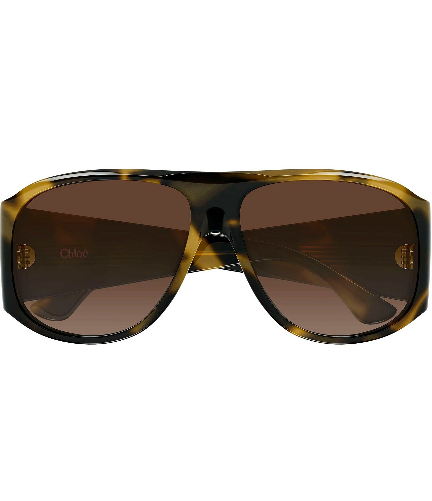 Chloe Women's CH0347S 60mm Shield Sunglasses