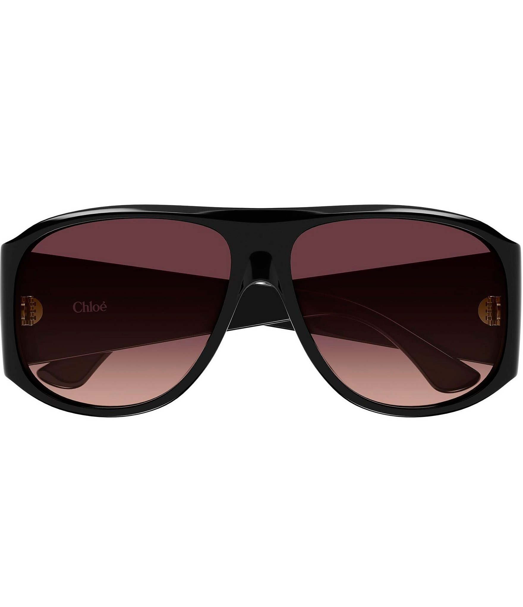 Chloe Women's CH0347S 60mm Shield Sunglasses