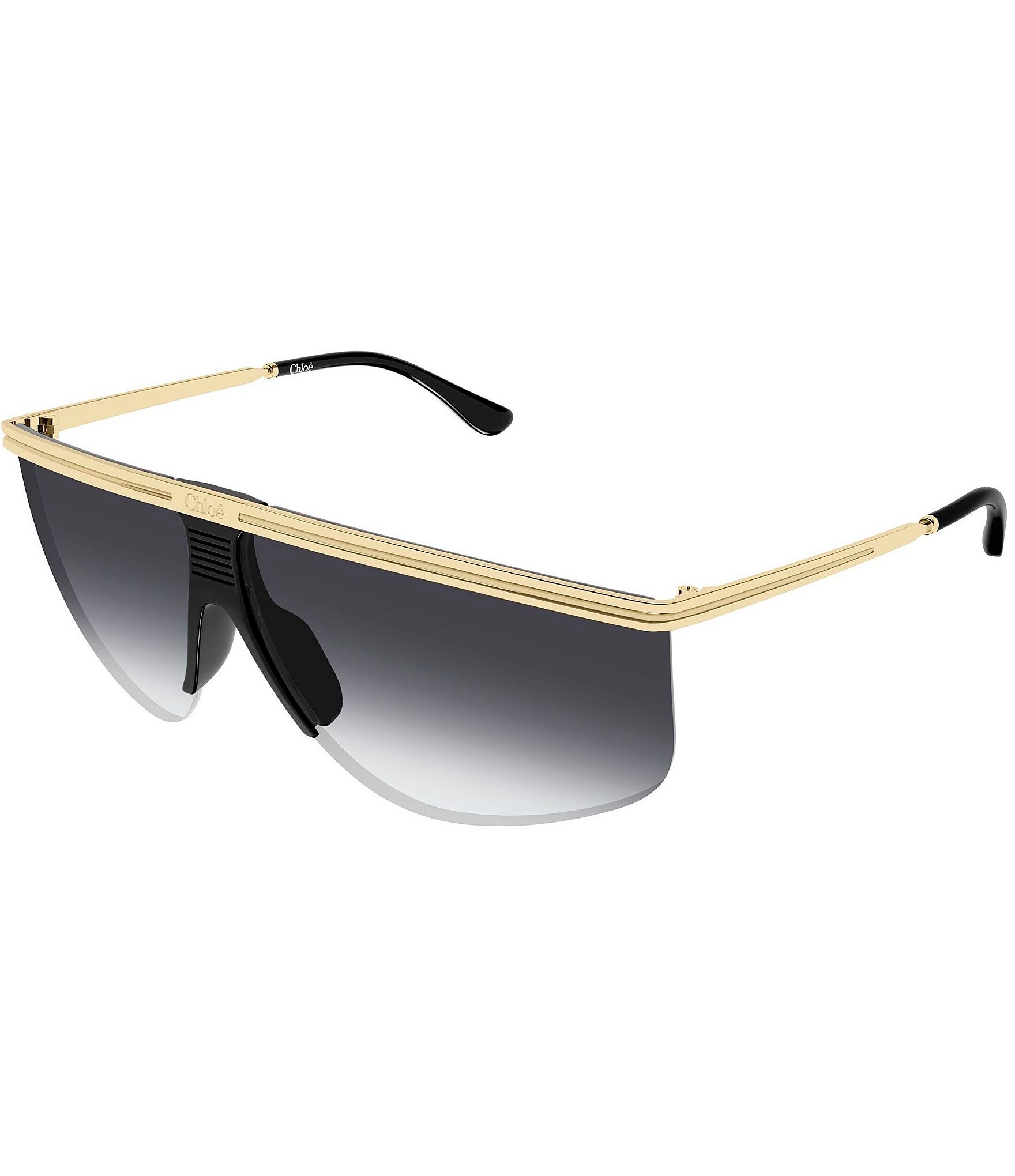 Chloe Women's CH0415S 65mm Shield Sunglasses
