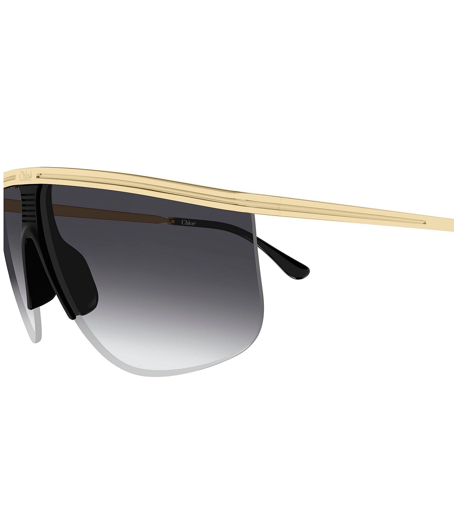 Chloe Women's CH0415S 65mm Shield Sunglasses