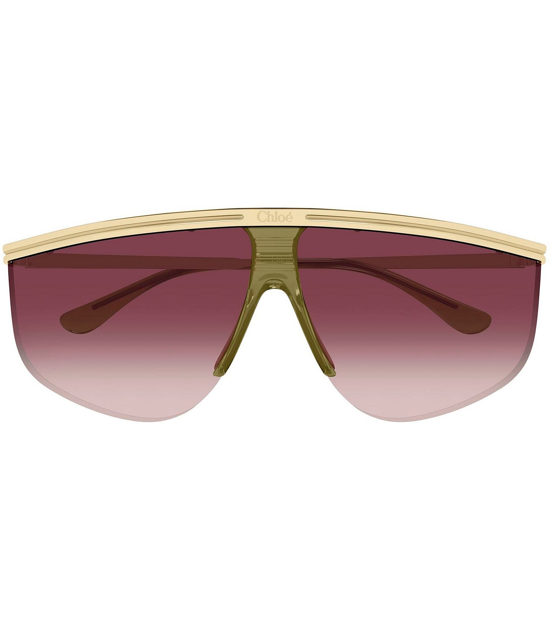 Chloe Women's CH0415S 65mm Shield Sunglasses
