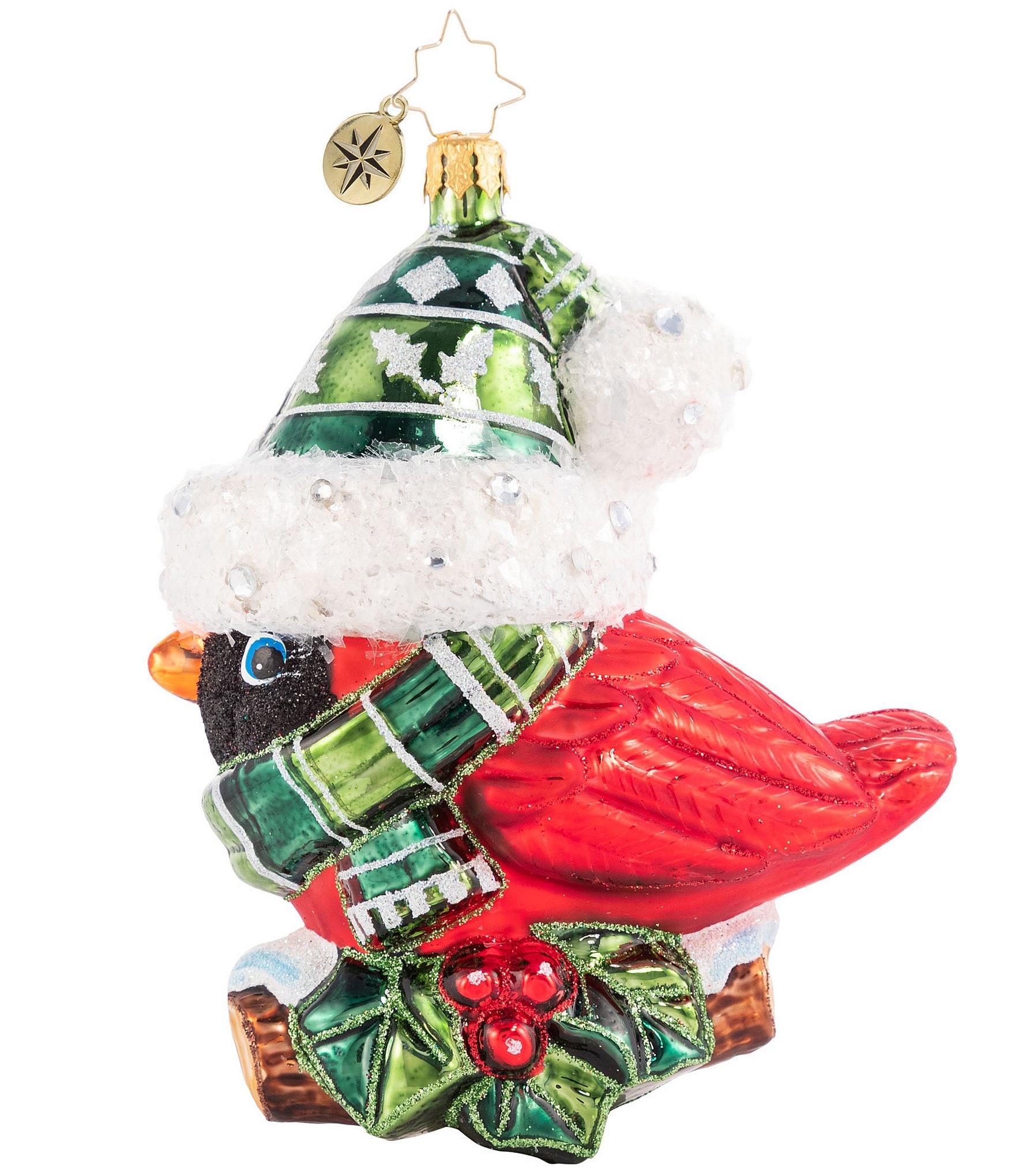 MD Anderson - Peacock Radko Ornament