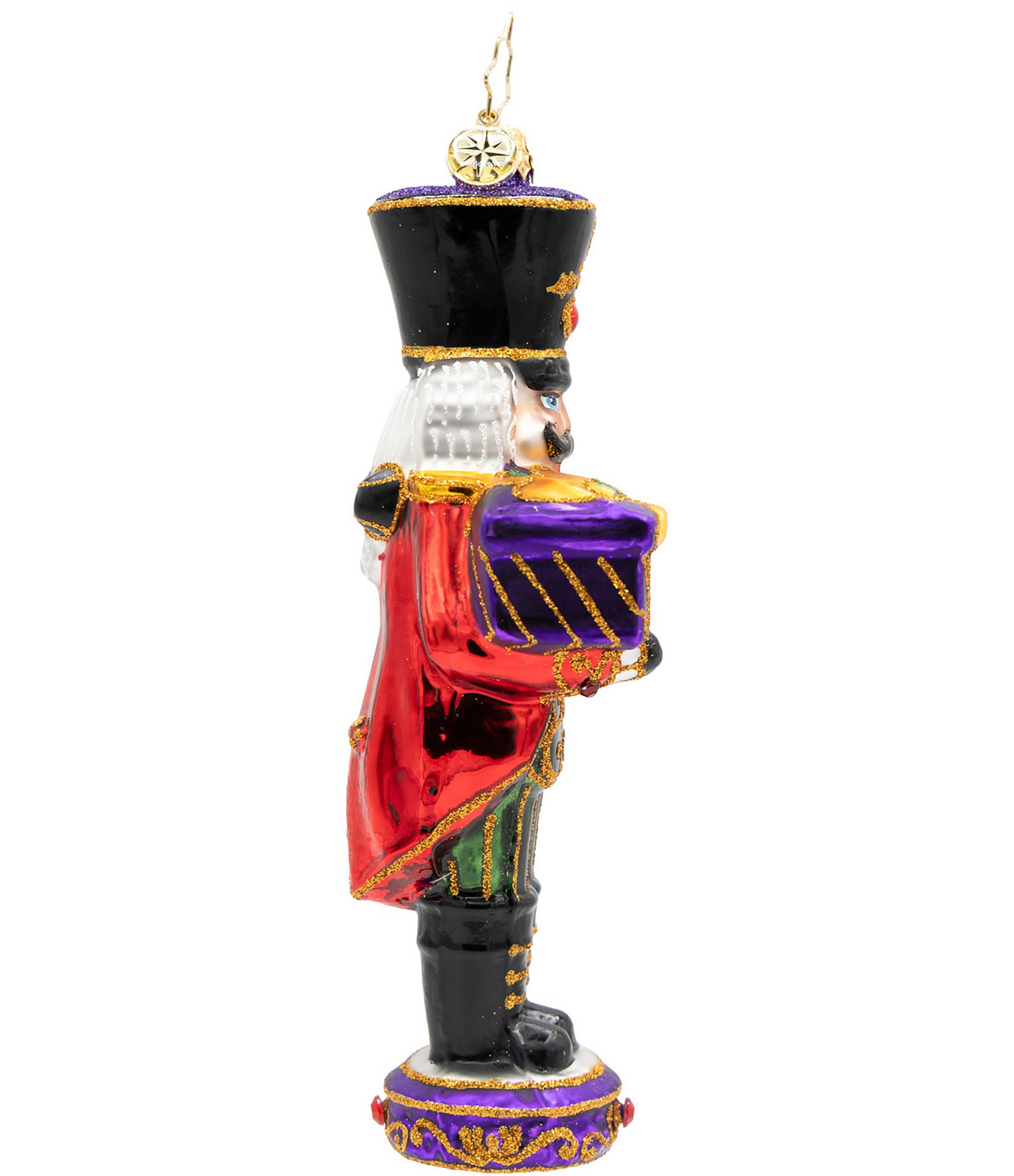Christopher Radko Regal Holiday Guard Glass Ornament