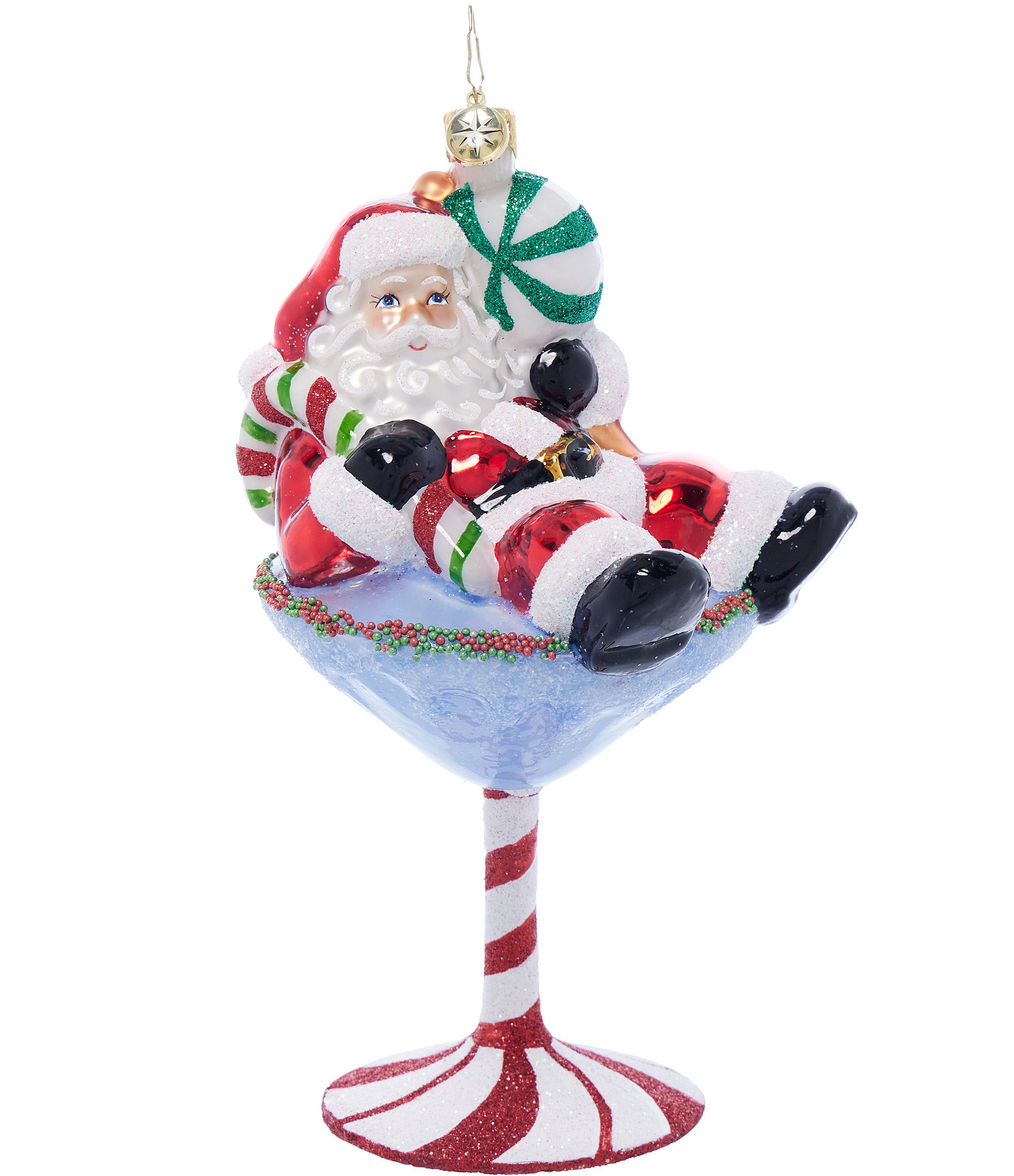 Christopher Radko Santa-Tini Ornament | Dillard's