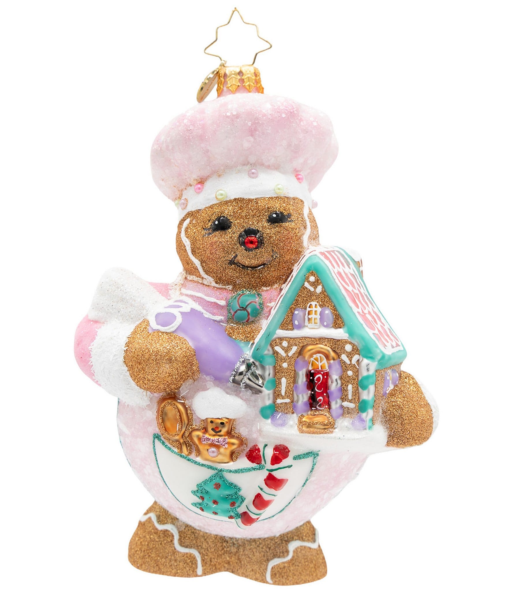 Christopher Radko The Holiday Baker-Themed Glass Ornament
