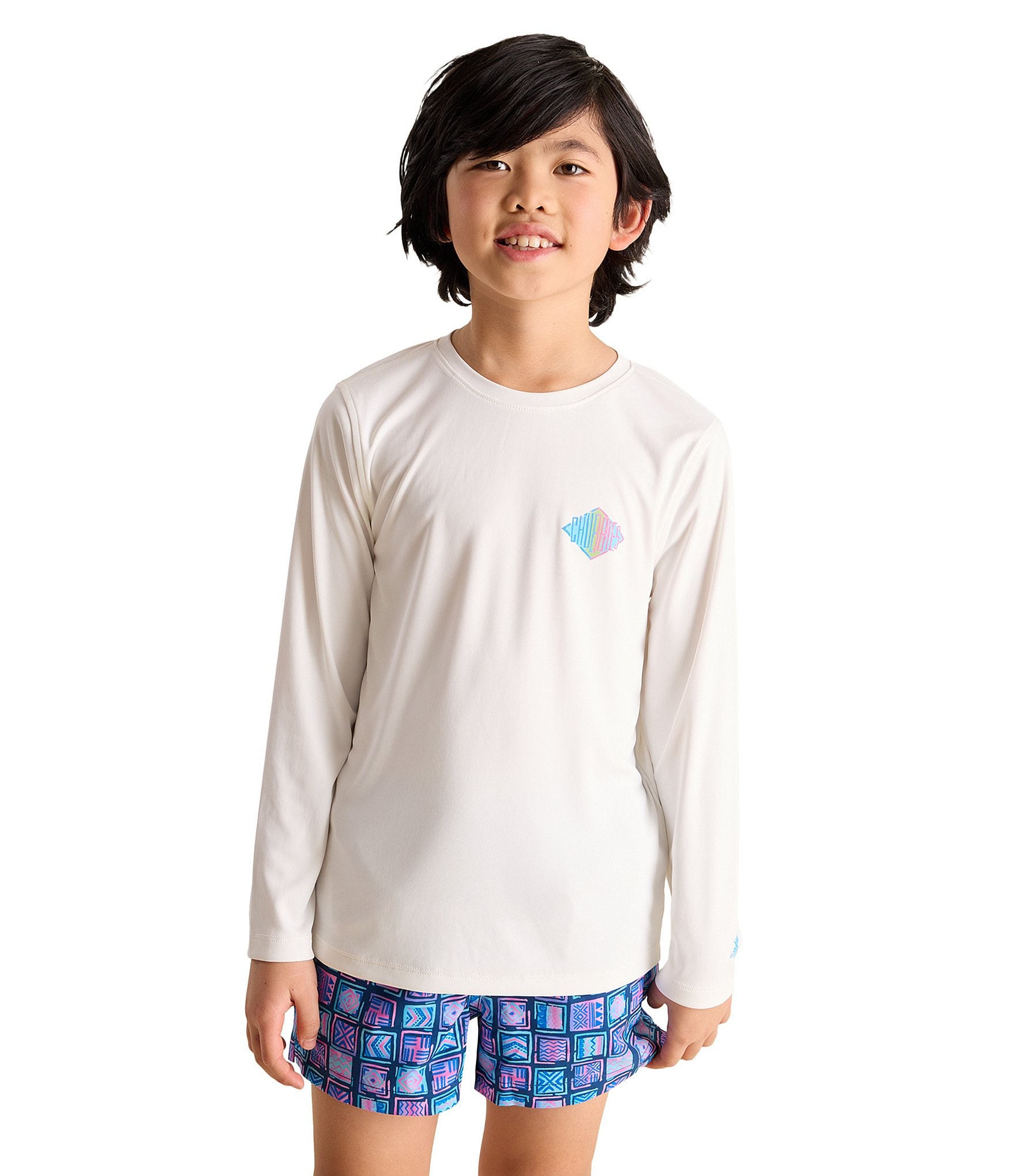 Chubbies Big Boys The Reflector UPF Sun Protection Performance Crew Neck T-Shirt