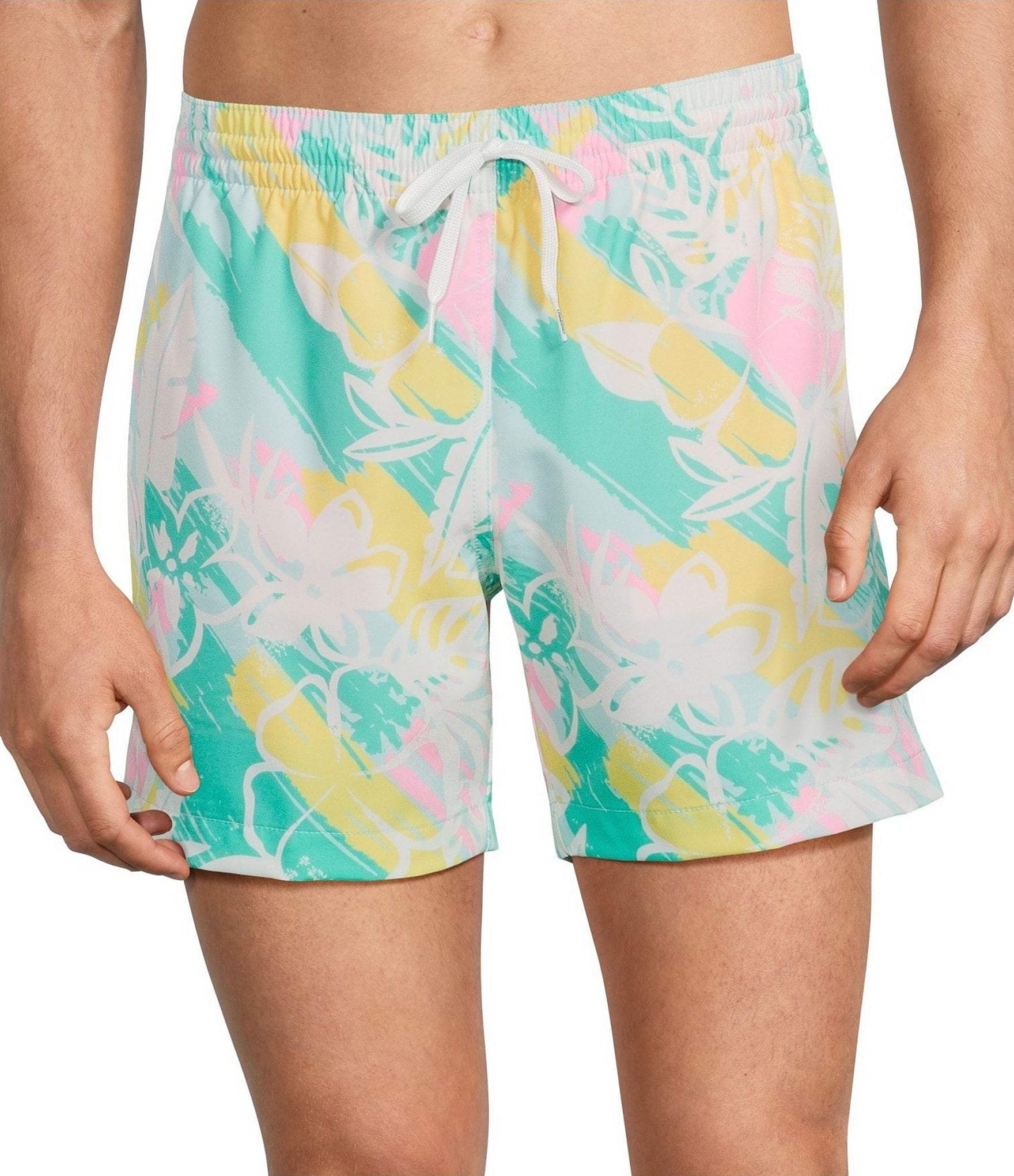 Chubbies Cockadoodle Doozies Printed 5 1/2#double; Swim Trunks
