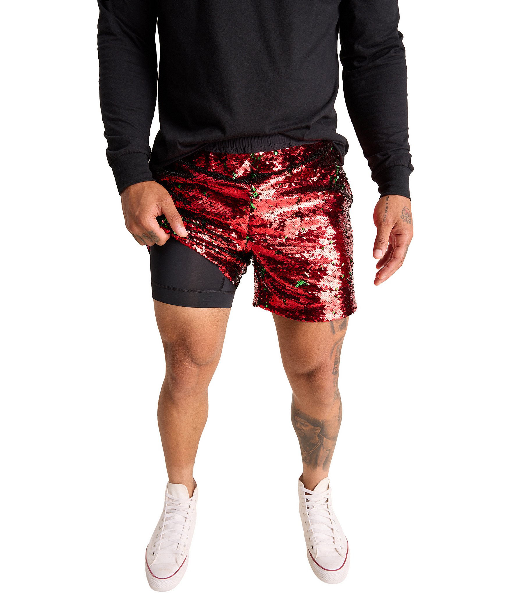 Chubbies Dual-Tone Reversible Sequin Shorts
