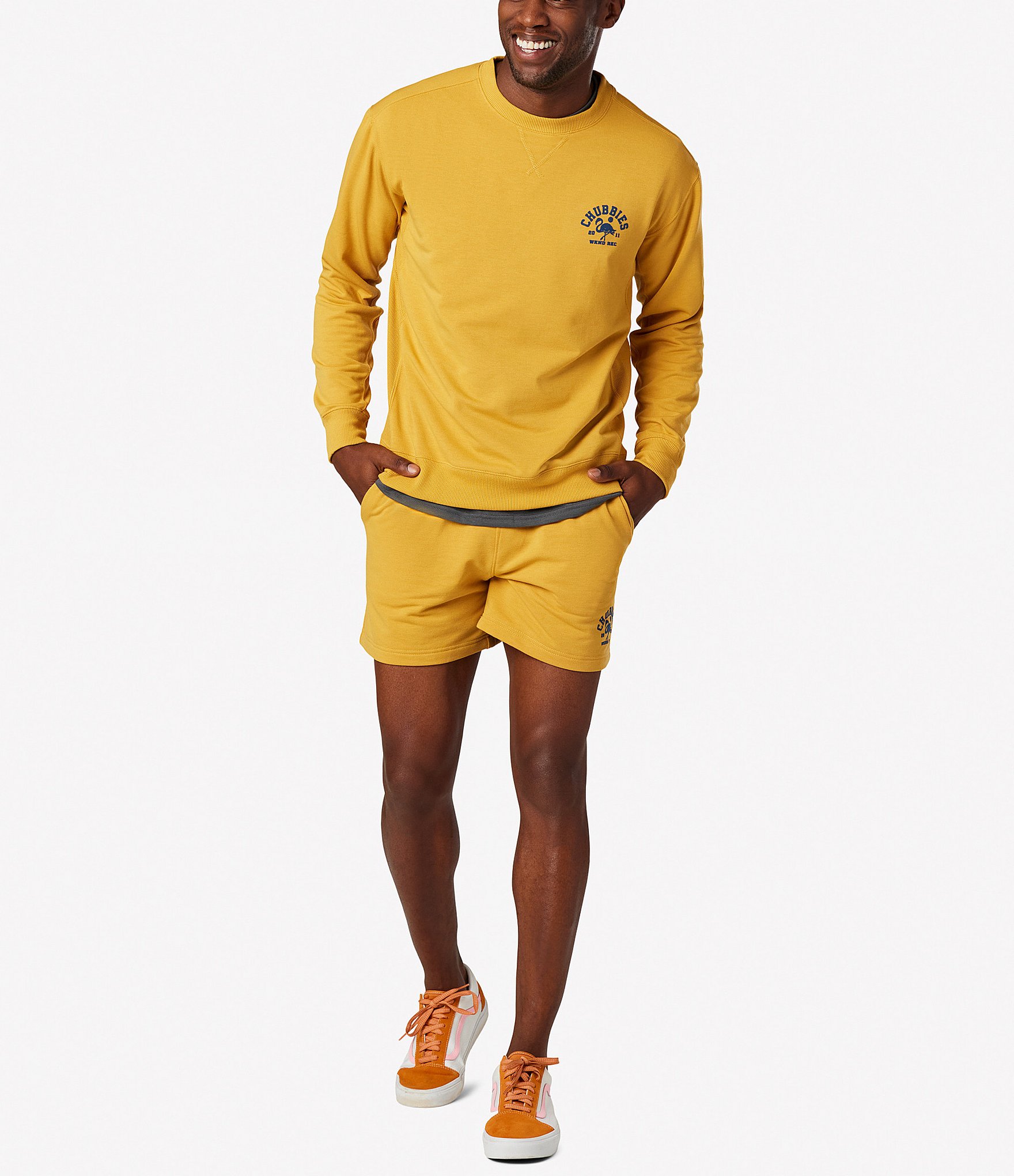 Chubbies Long Sleeve The Dazed Soft Terry Sweatshirt