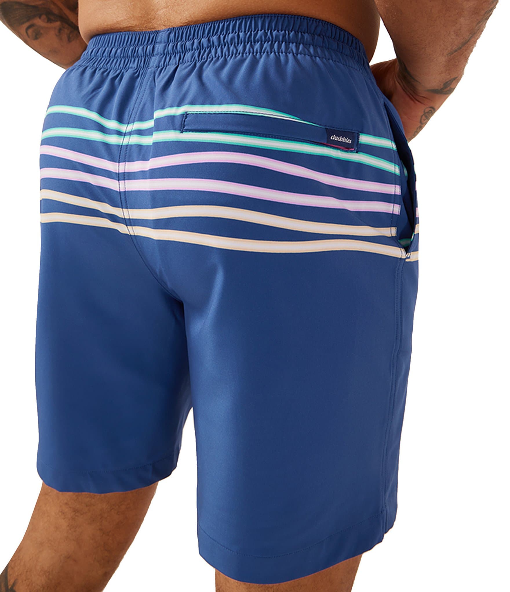 Chubbies Moon Shadow 7#double; Inseam Swim Trunks