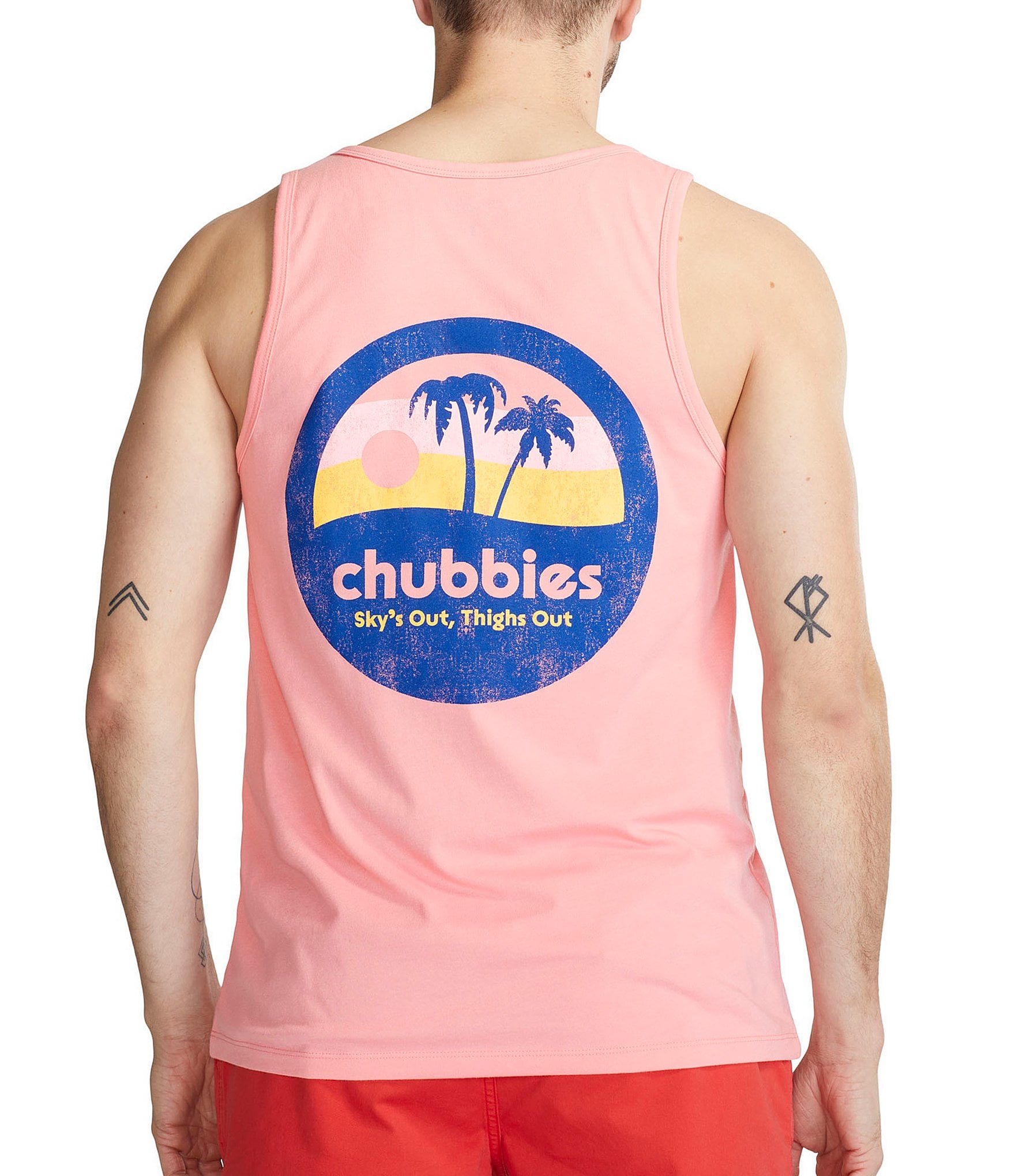 Chubbies Sunset Graphic Tank Top