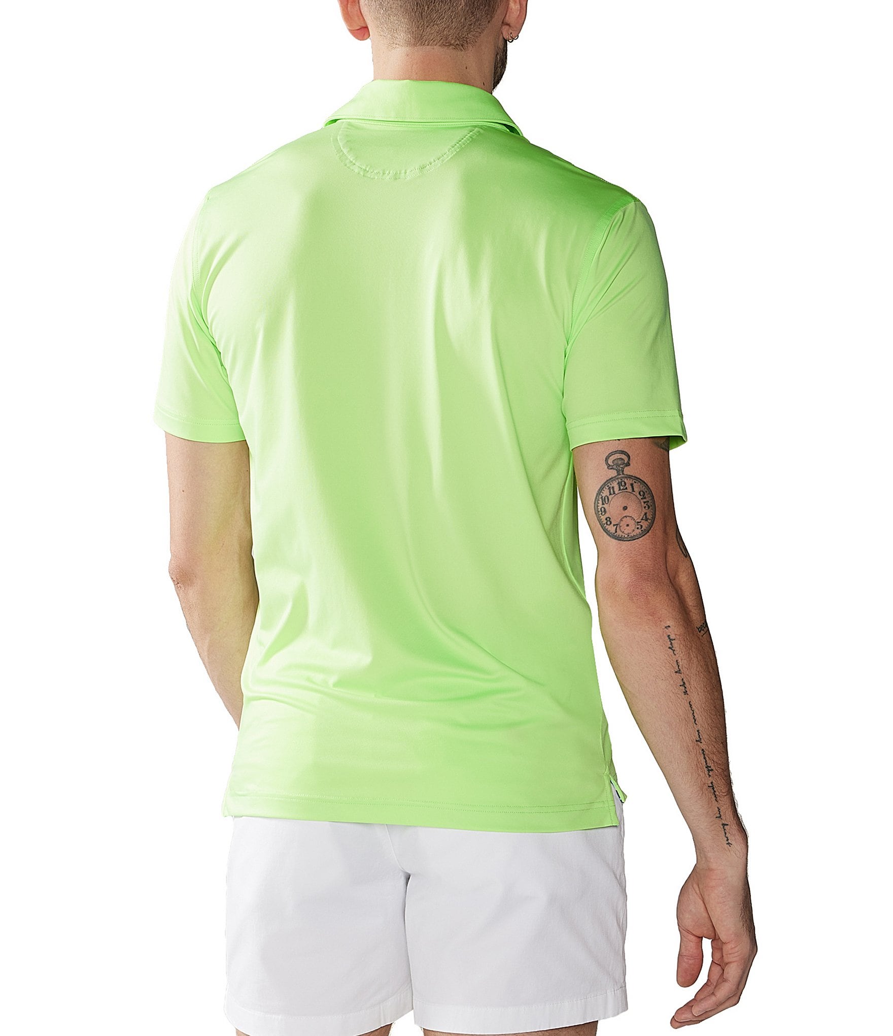 Chubbies Pond Party Short Sleeve Performance Polo Shirt