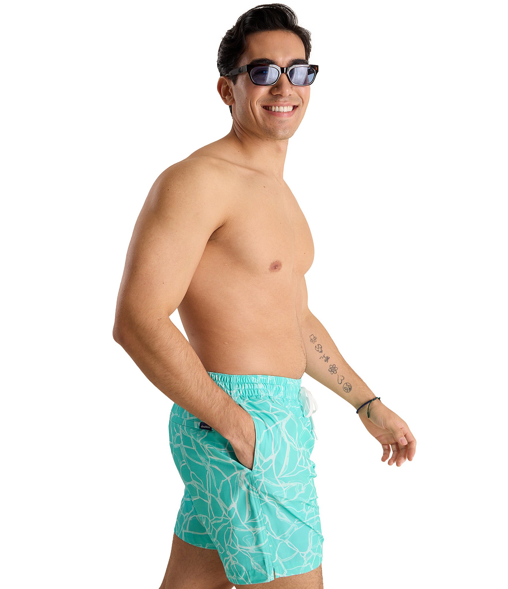 Chubbies Pool Parties Classic 5.5#double; Swim Trunks