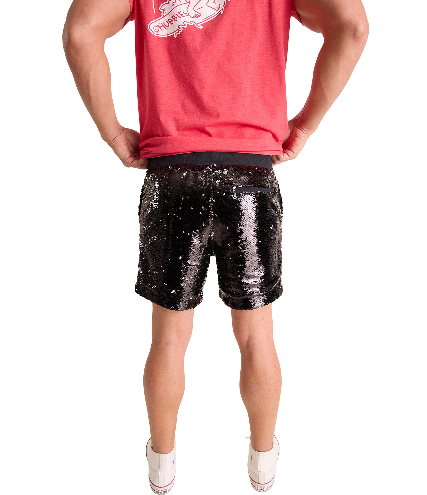 Chubbies Sequin Embellished Party Shorts
