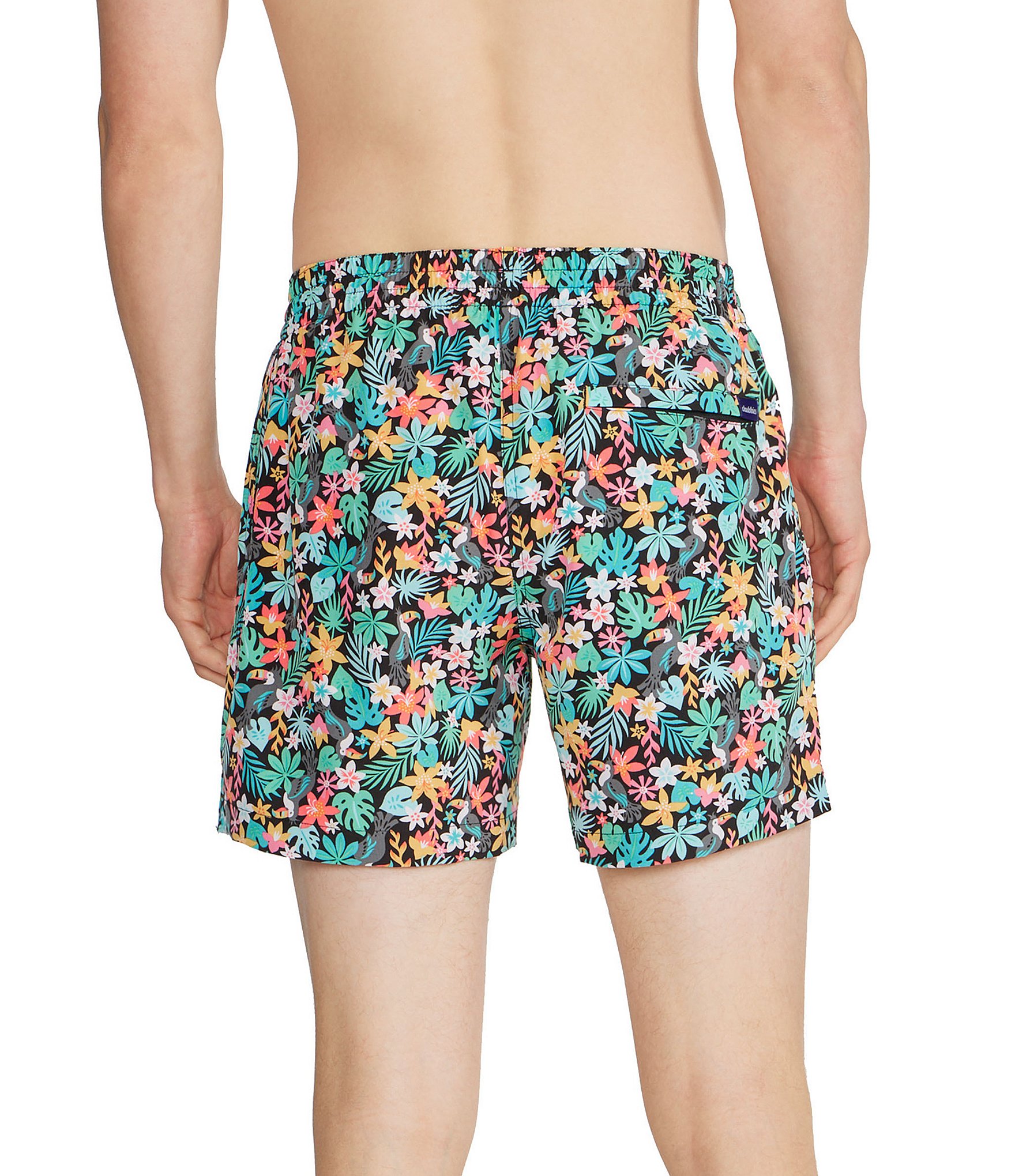 Chubbies The Bloomerangs Floral Print 5.5#double; Inseam Swim Trunks