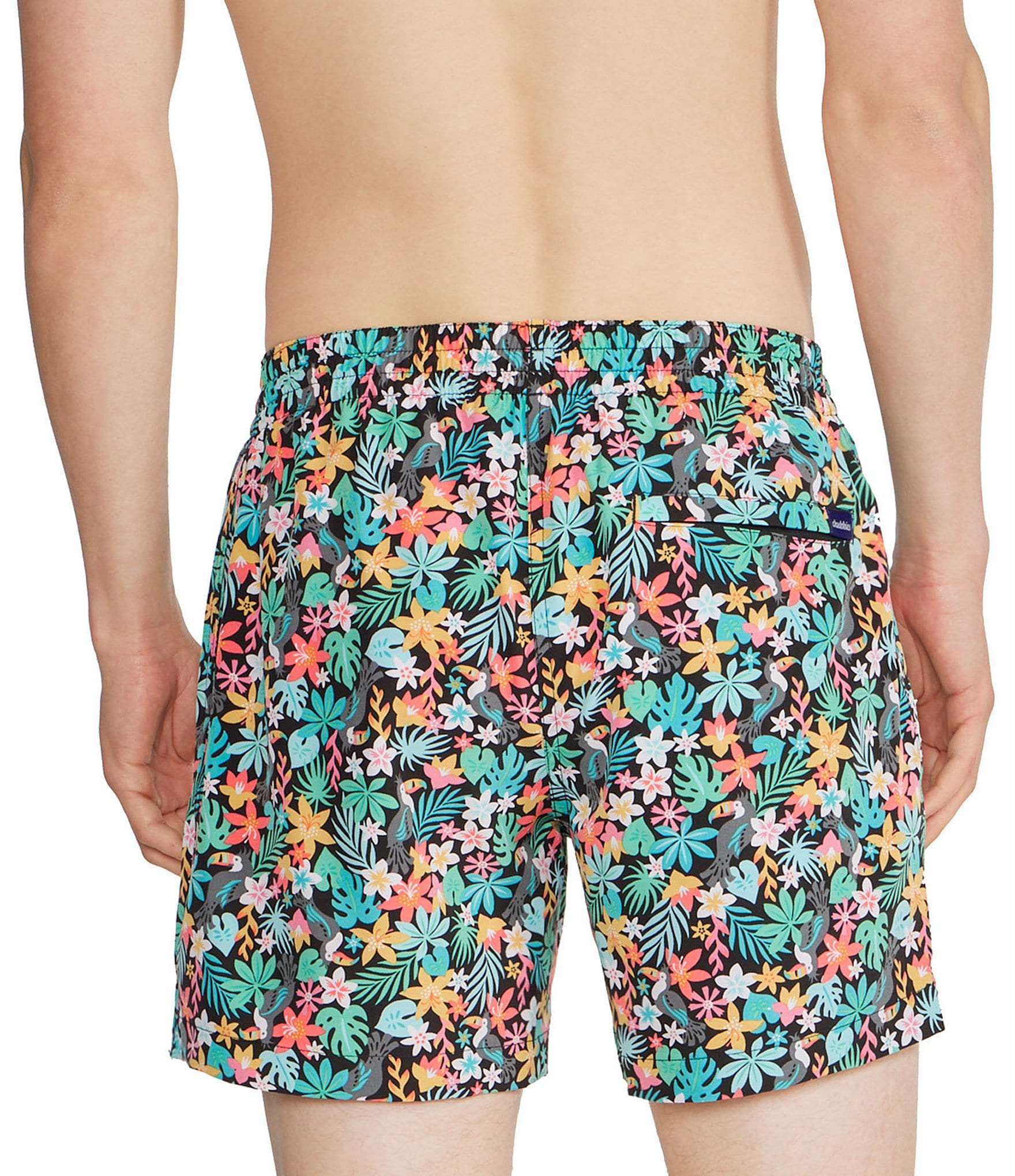Chubbies The Bloomerangs Floral Print 5.5#double; Inseam Swim Trunks