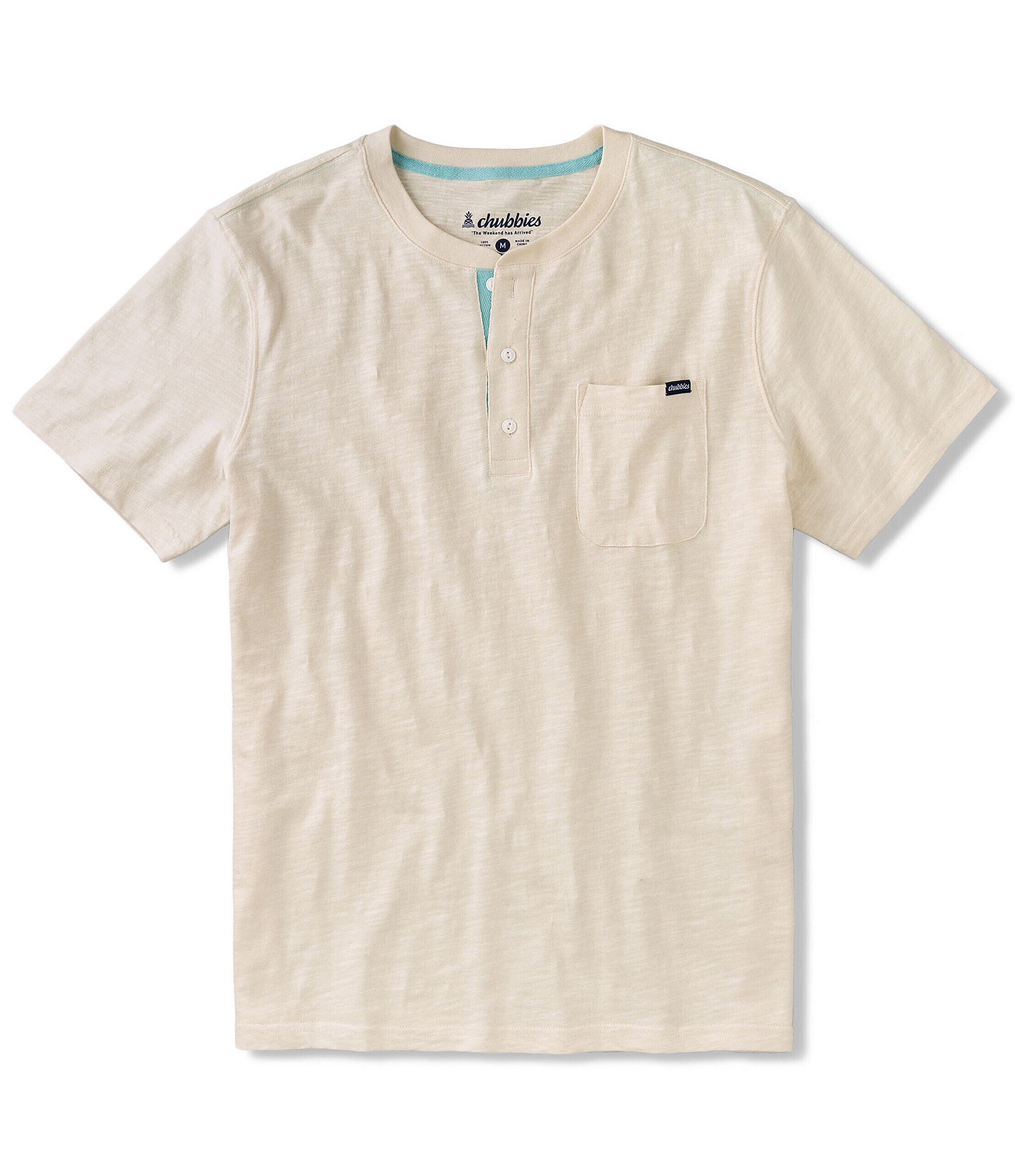 Chubbies The Slice Of Life Short Sleeve Henley T-Shirt