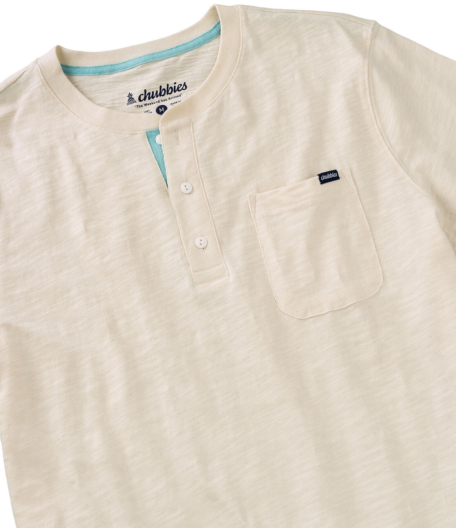 Chubbies The Slice Of Life Short Sleeve Henley T-Shirt