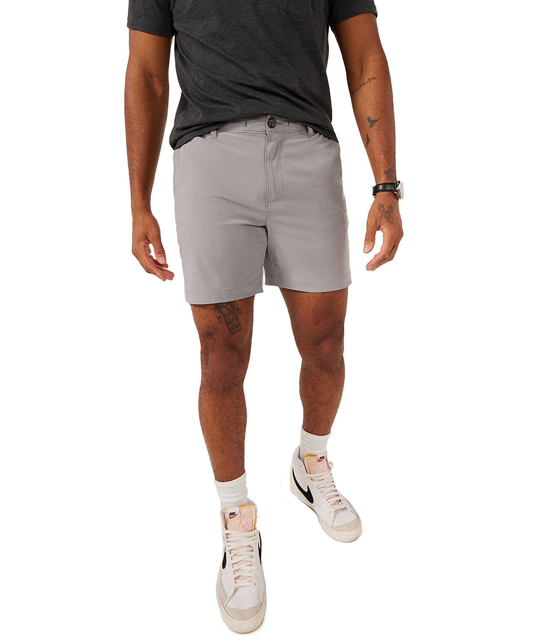 Chubbies Worlds Grayest Everywear Lined 6#double; Inseam Performance Shorts