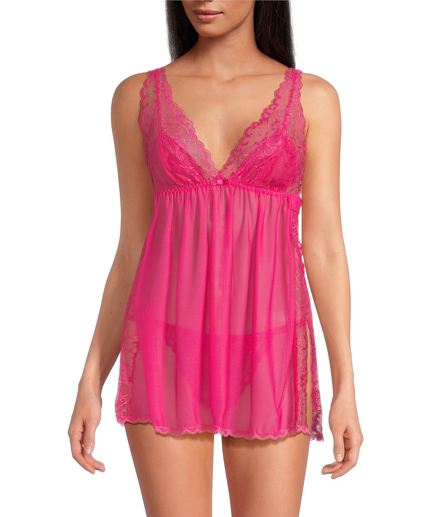 sachin and babi light blue dress Pink Women's Intimate Chemises & Babydolls