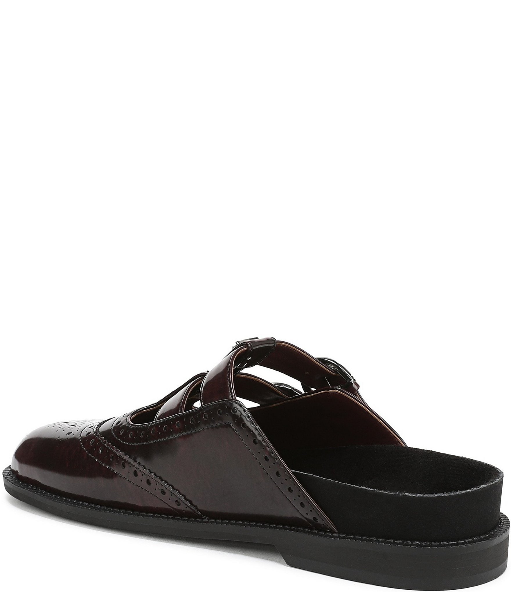 Circus NY by Sam Edelman Claudia Brogue Double Buckle Mary Jane Mules