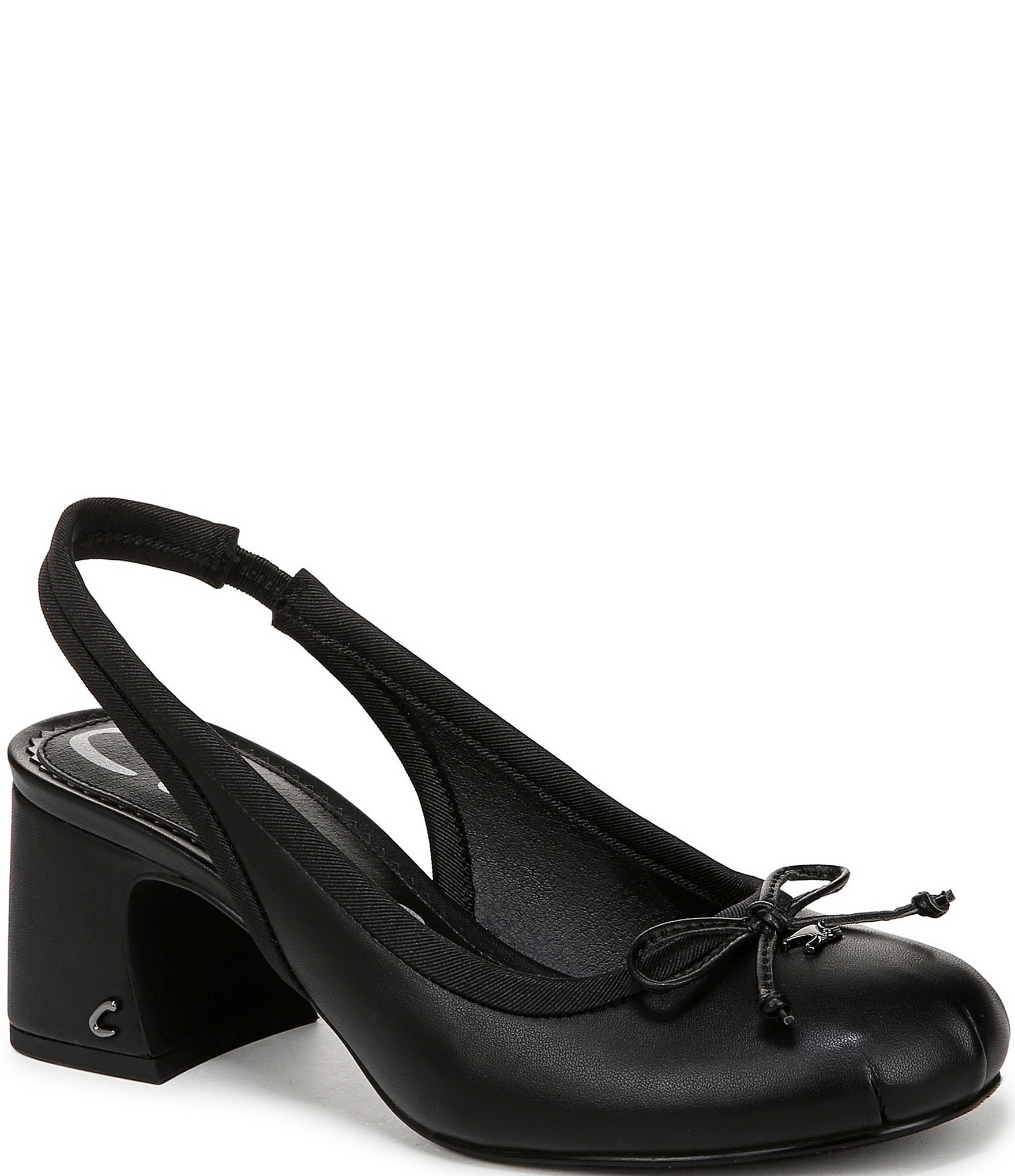 Circus NY by Sam Edelman Diane Leather Bow Slingback Pumps