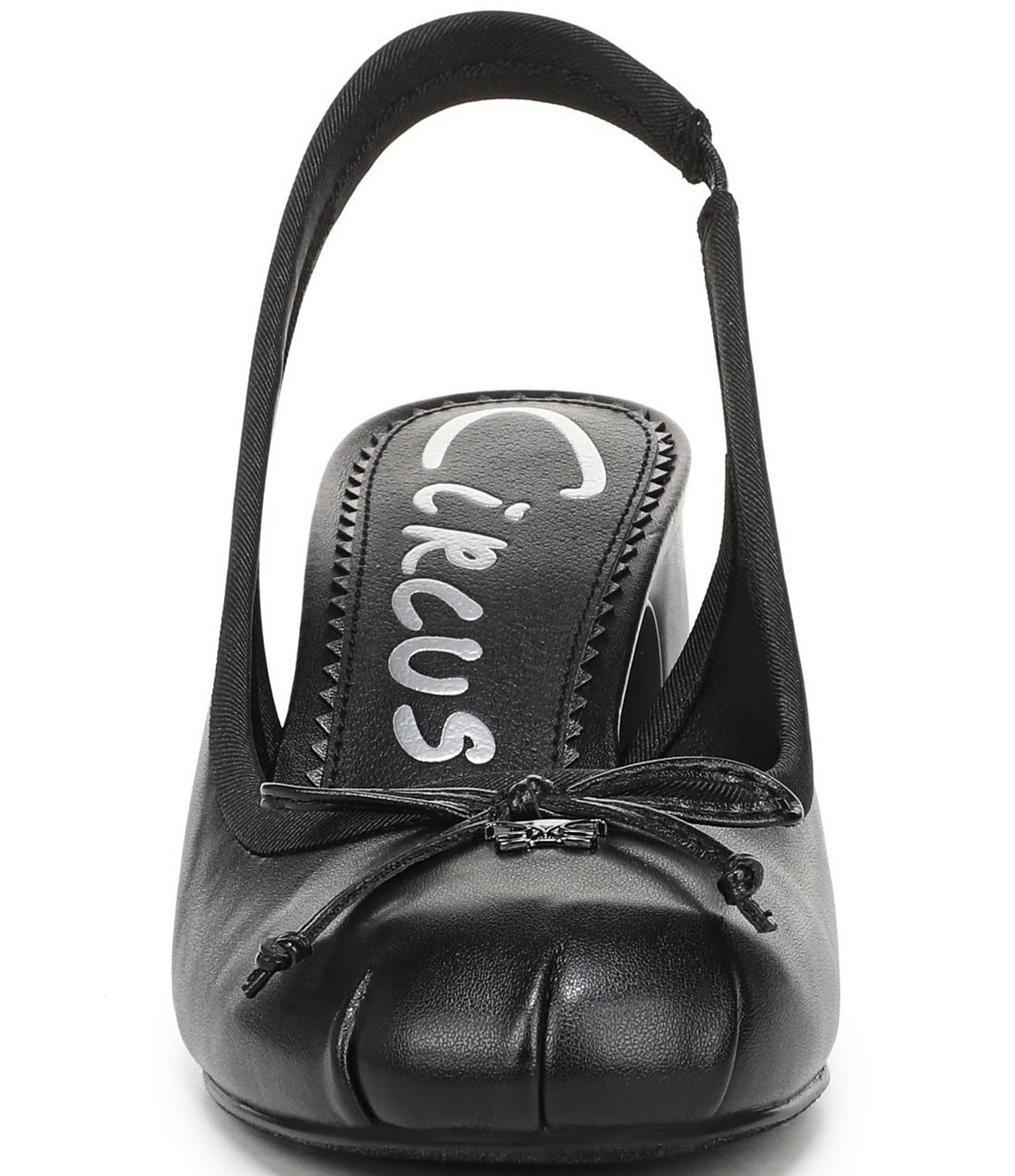 Circus NY by Sam Edelman Diane Leather Bow Slingback Ballet Pumps