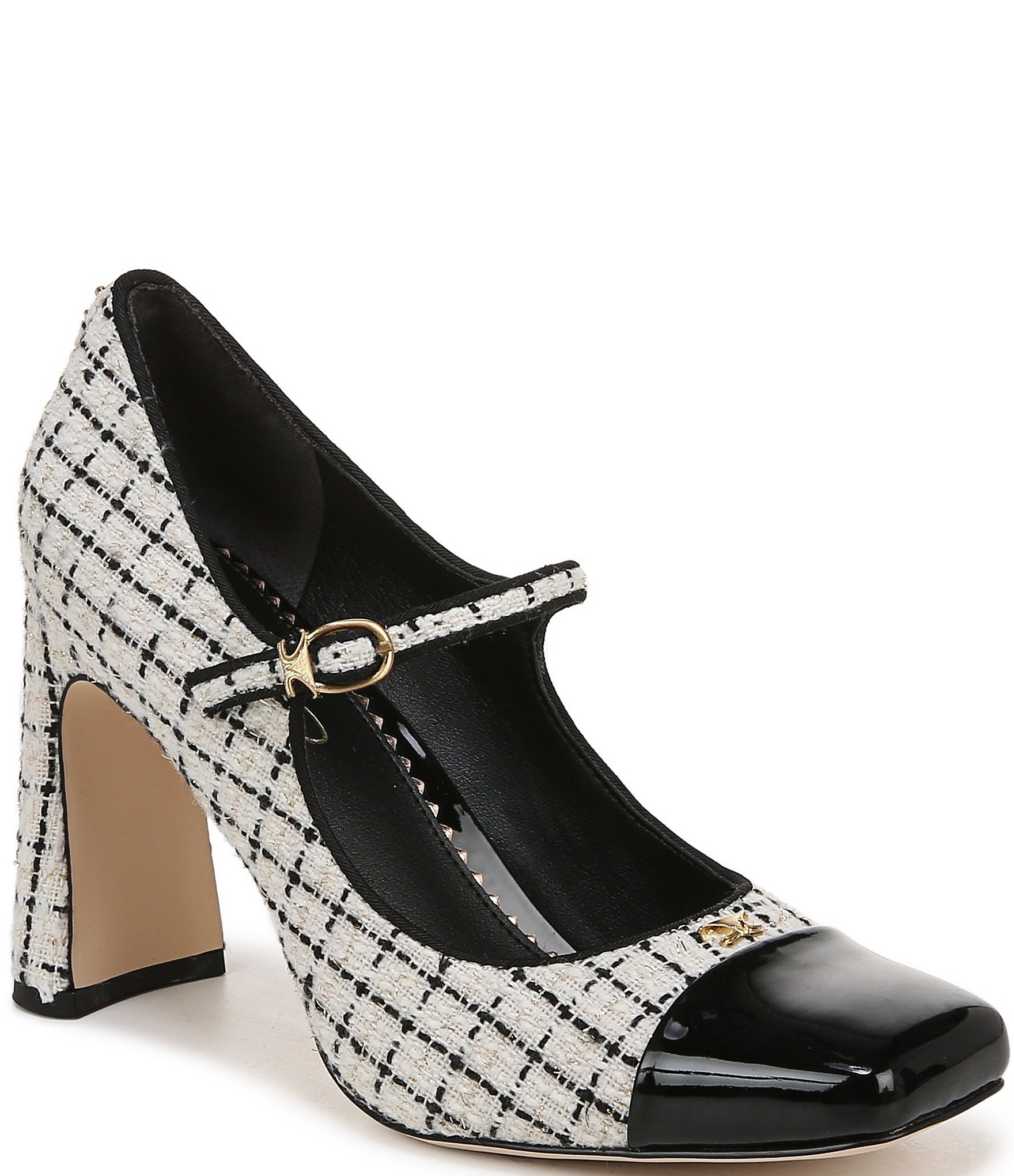 Circus NY by Sam Edelman Elora Tweed Mary Jane Cap Toe Dress