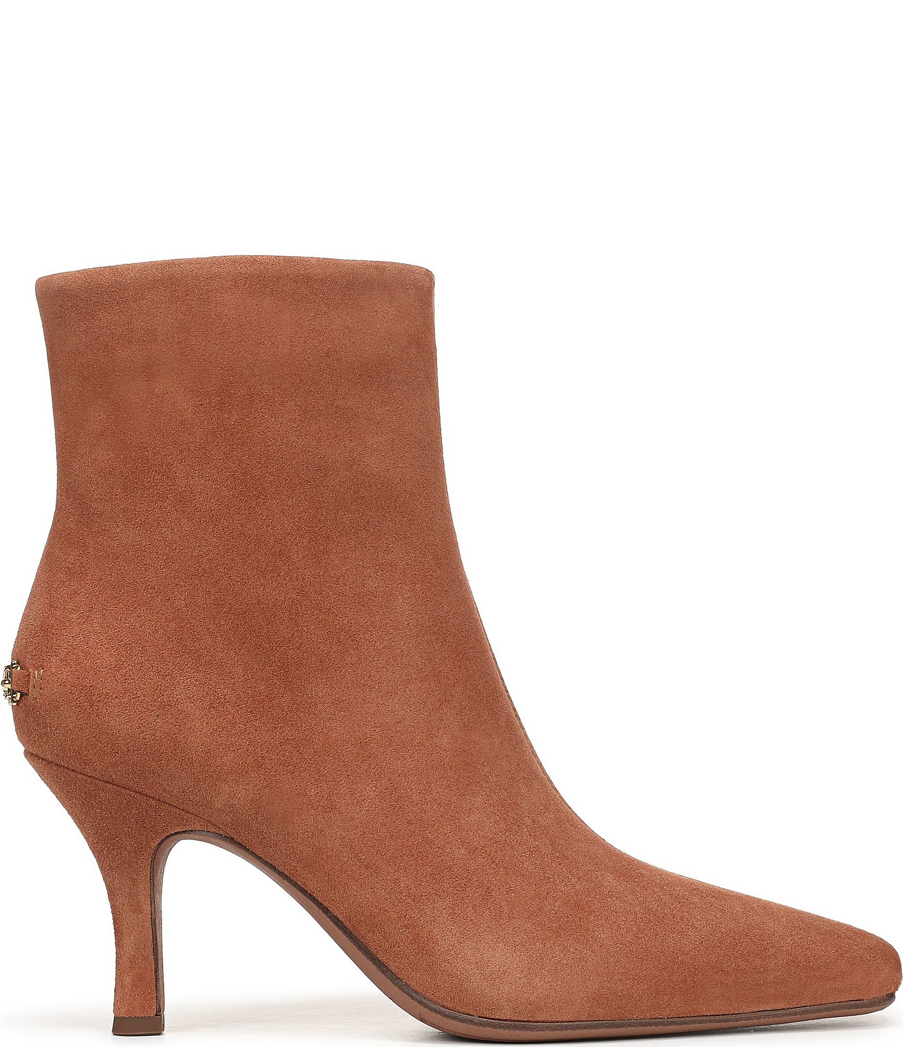 Circus NY by Sam Edelman Laura Suede Pointed Toe Kitten Heel Booties