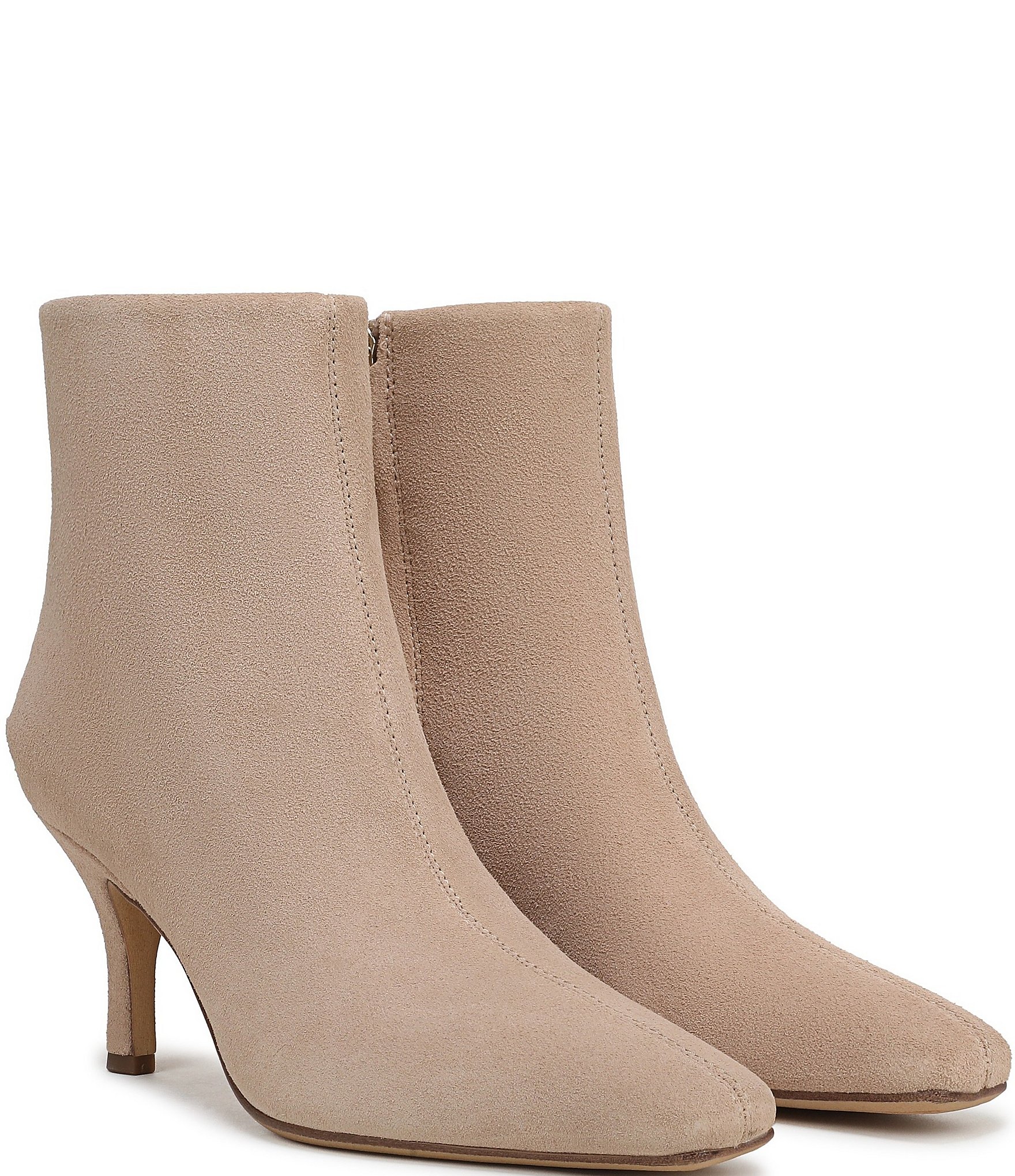 Circus NY by Sam Edelman Laura Suede Pointed Toe Kitten Heel Booties