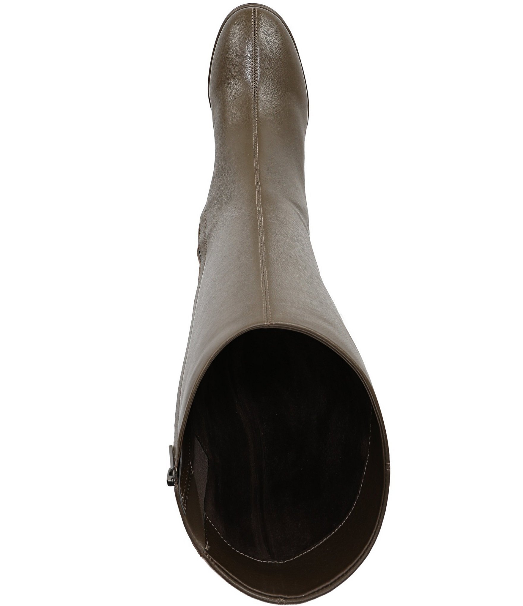 Circus NY by Sam Edelman Marlowe Leather Kitten Heel Tall Dress Boots