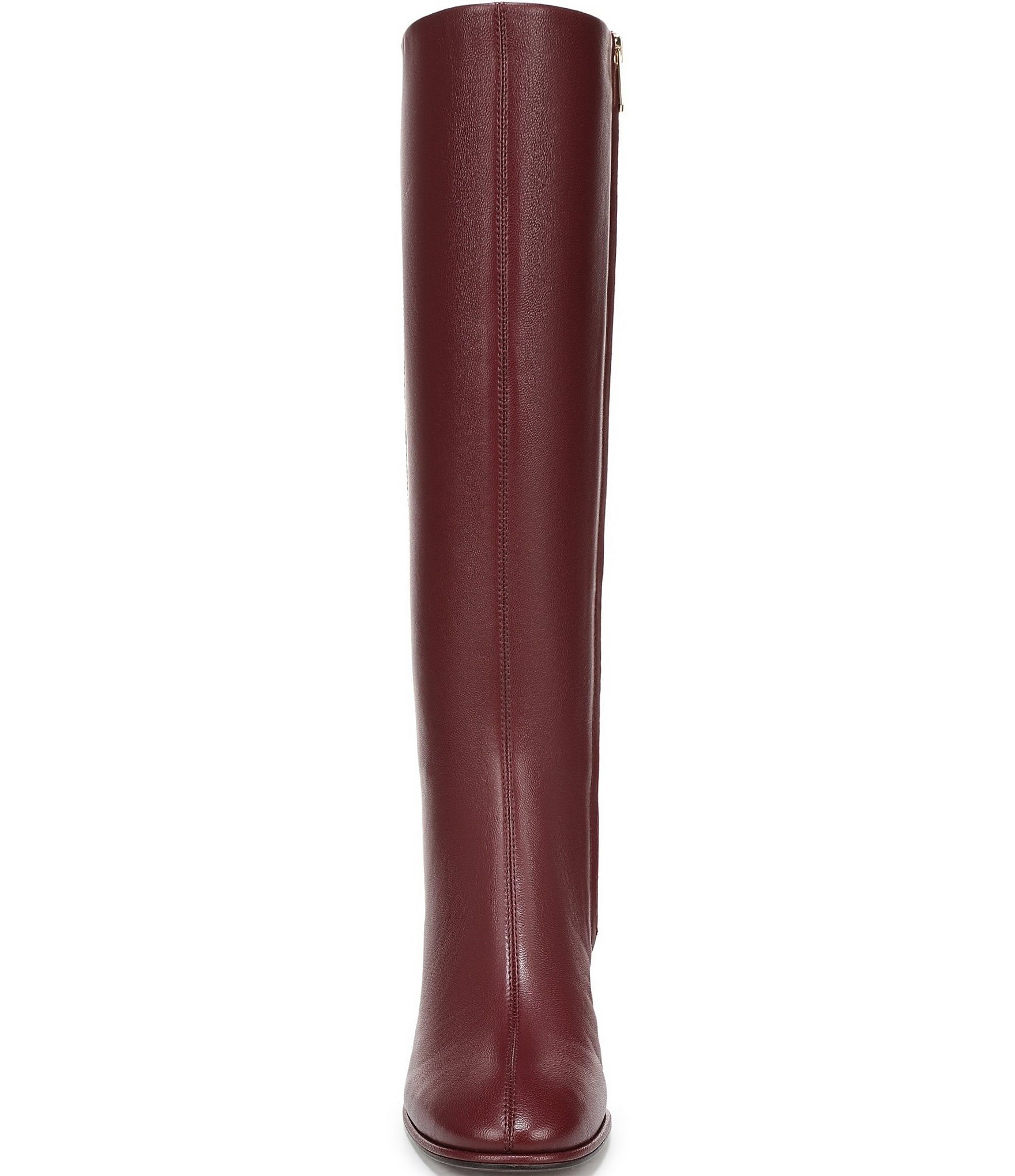 Circus NY by Sam Edelman Marlowe Leather Kitten Heel Tall Dress Boots