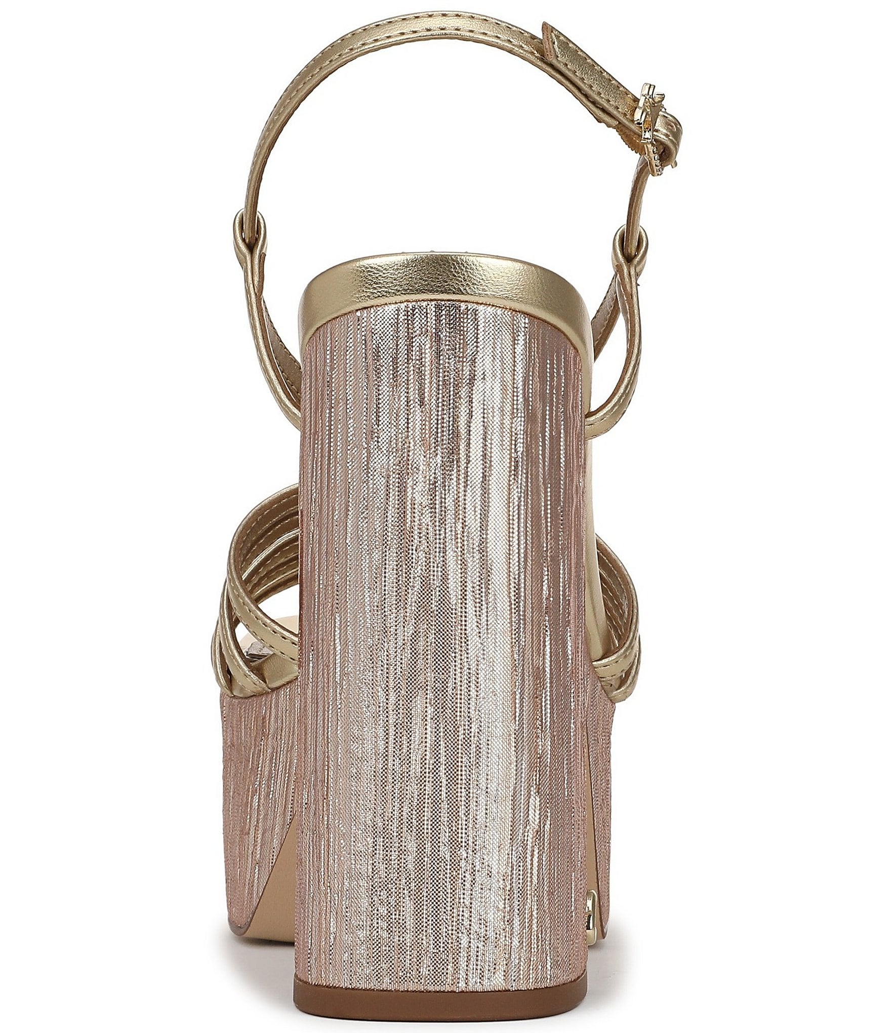 Circus NY by Sam Edelman Siena Metallic Platform Dress Sandals