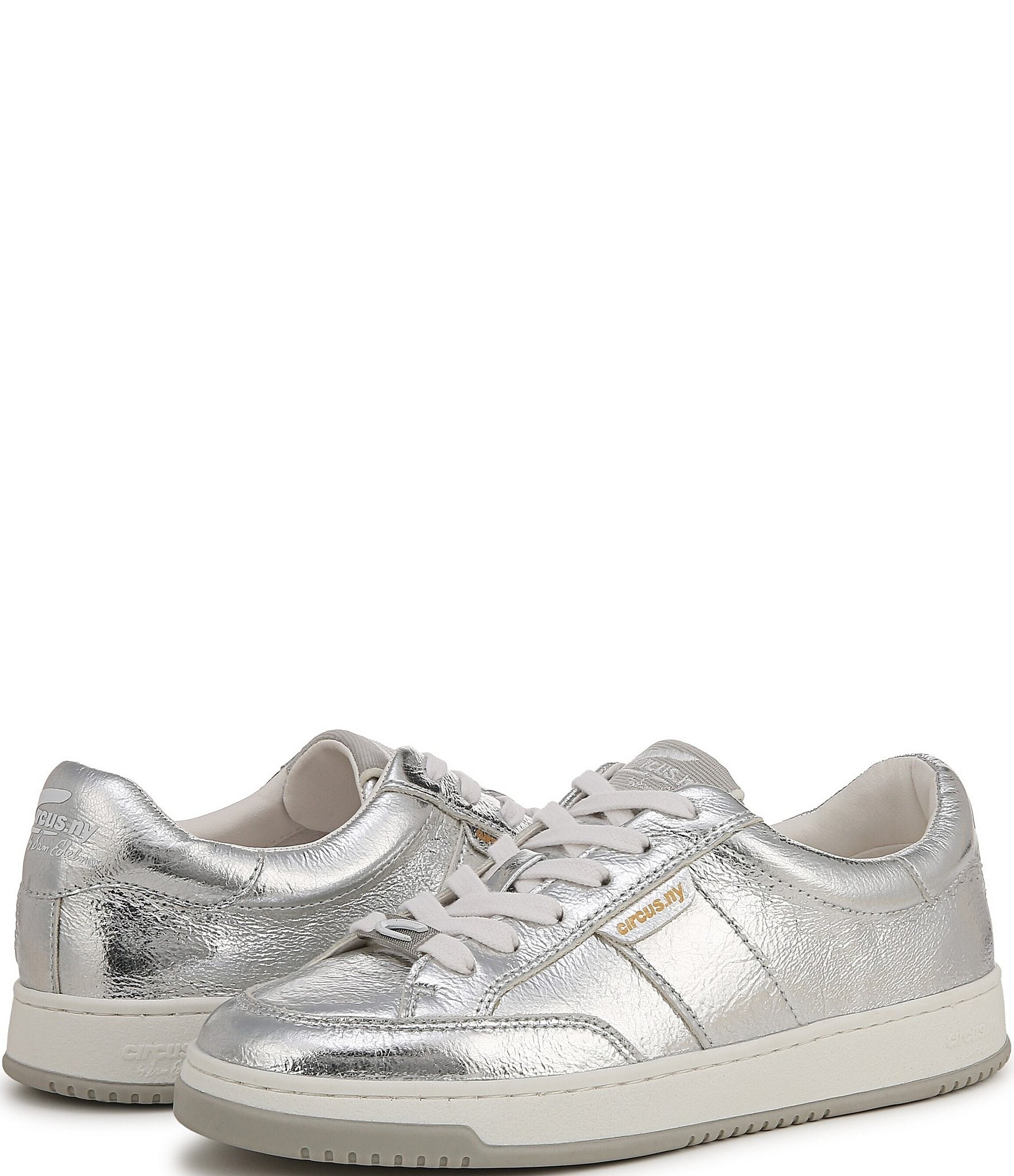 Circus NY by Sam Edelman Vance Metallic Lace Up Sneakers