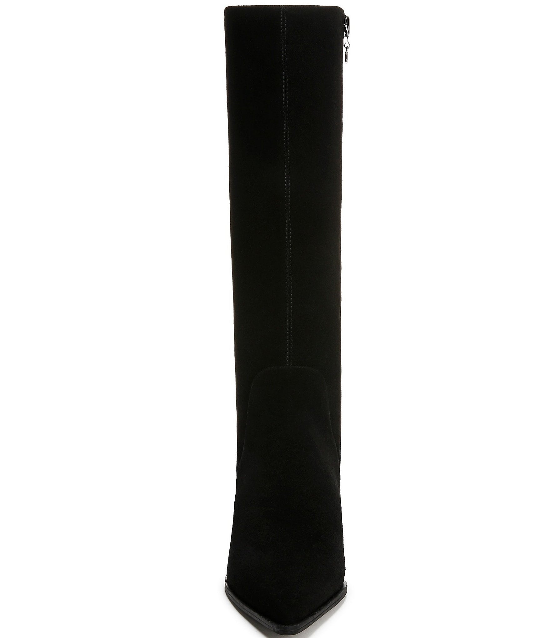 Circus NY by Sam Edelman Yulia Suede Pointed Toe Kitten Heel Tall Dress Boots