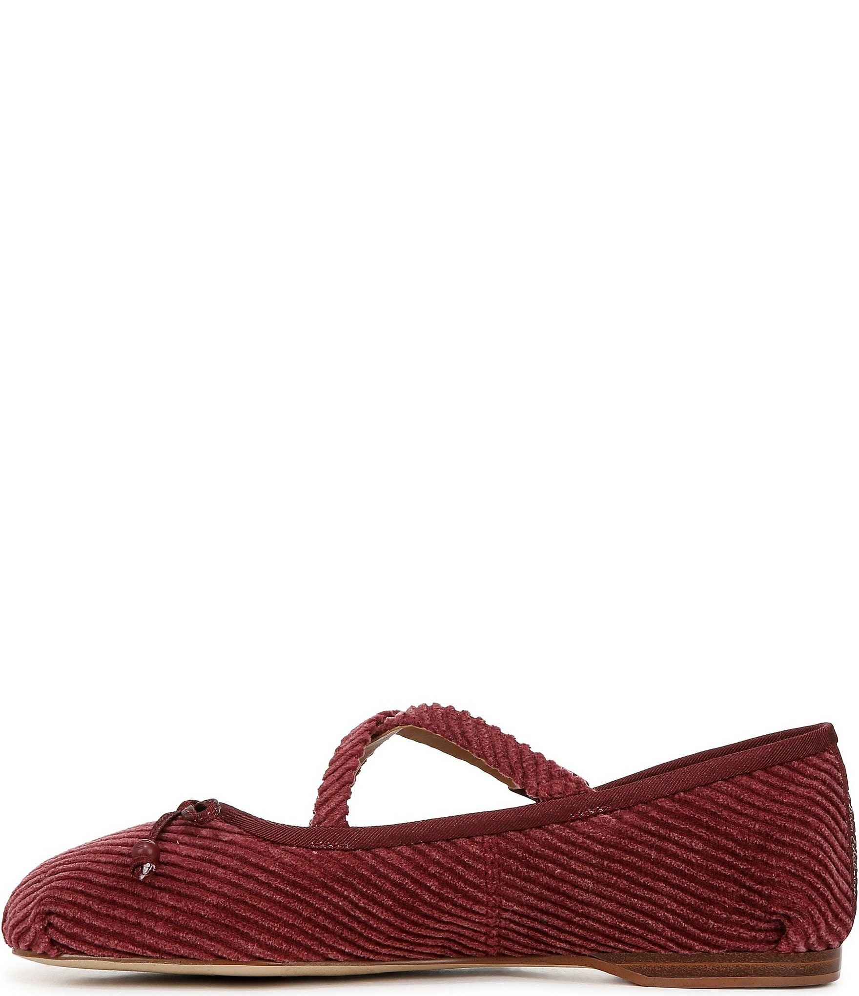 Circus NY by Sam Edelman Zuri Corduroy Cross Over Bow Ballerina Flats