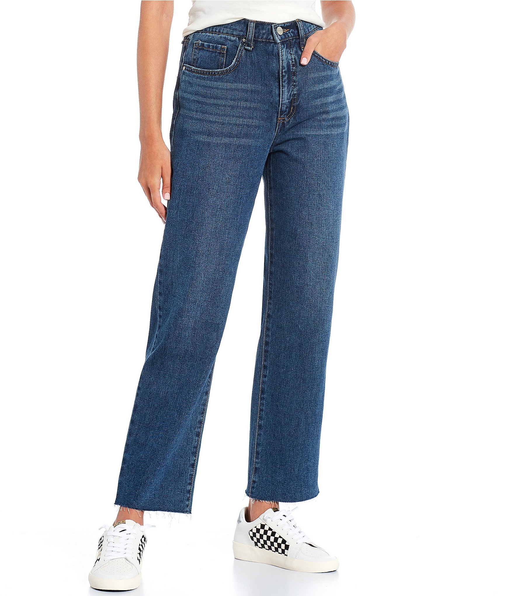 Circus NY High Rise Relaxed Straight Jeans | Dillard's