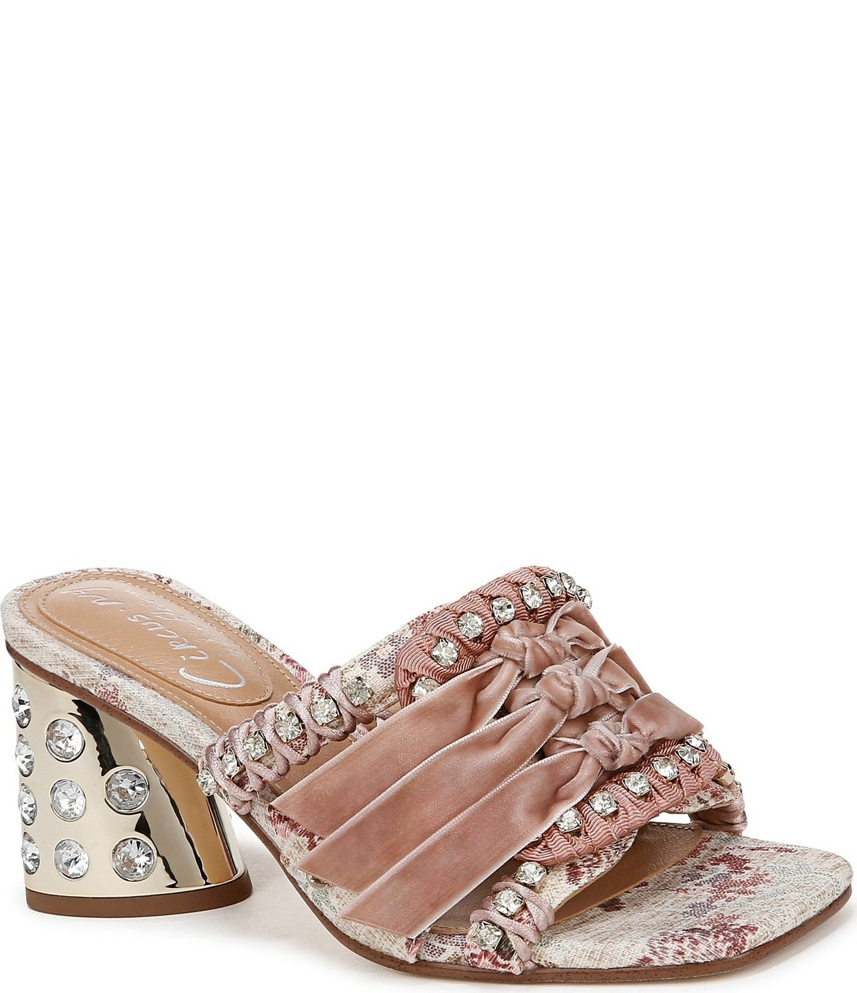 Circus NY by Sam Edelman Vera Textured Fabric Rhinestone